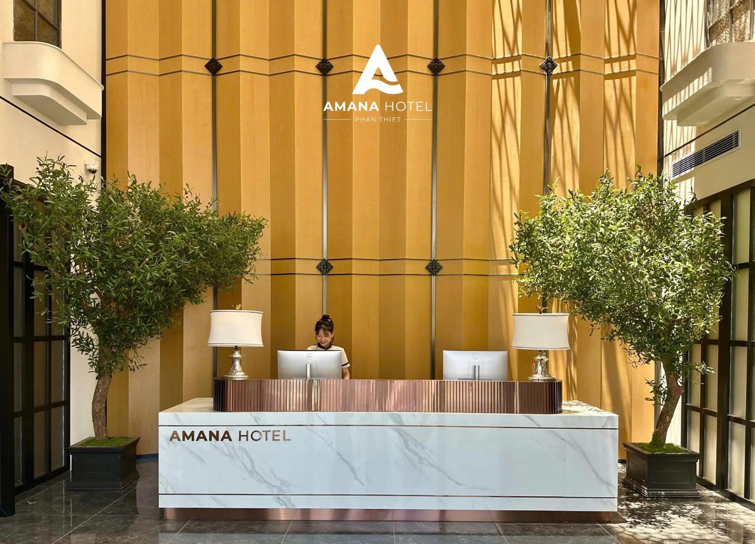 Lobby or reception in AMANA Hotel Phan Thiet