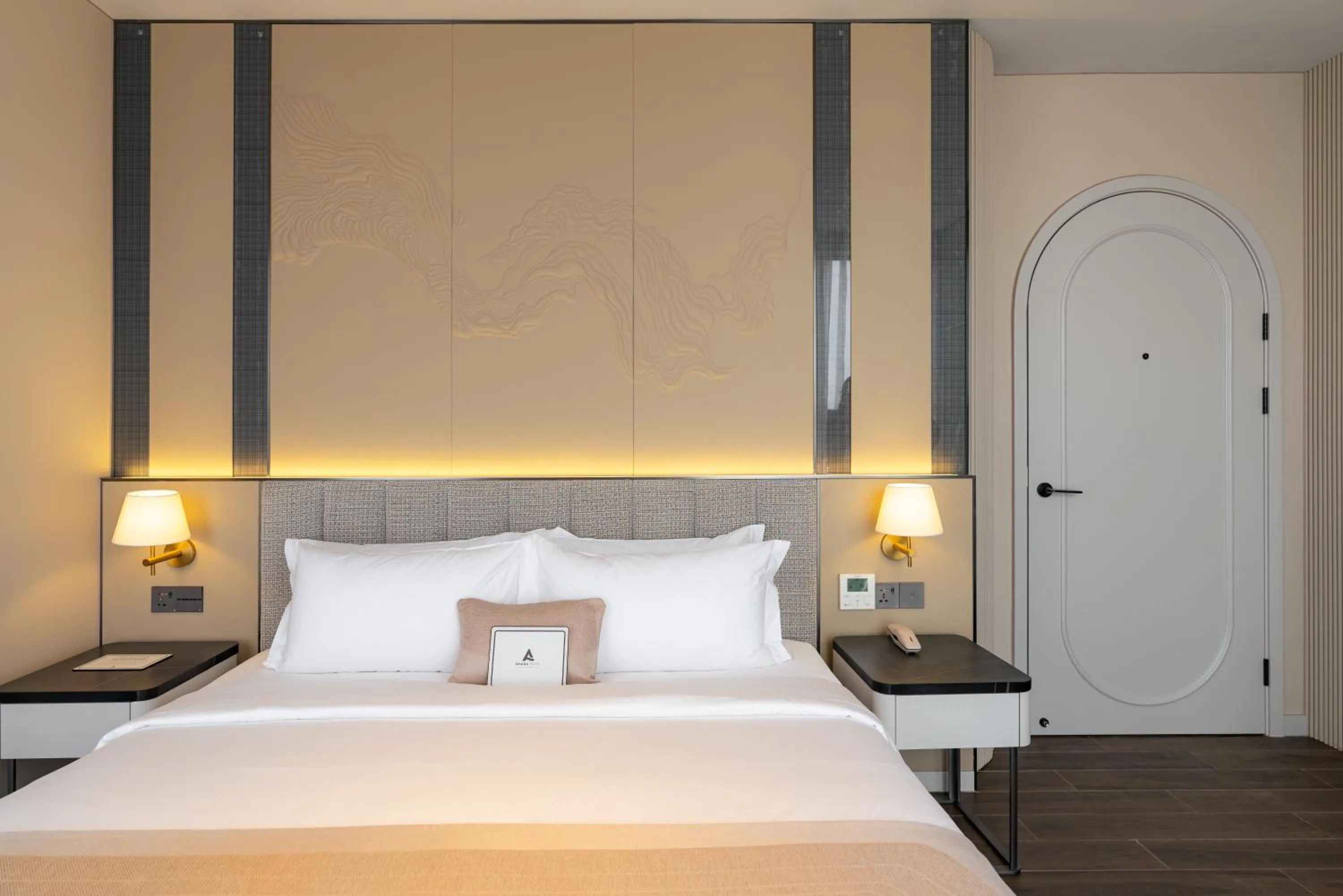 Bed in AMANA Hotel Phan Thiet