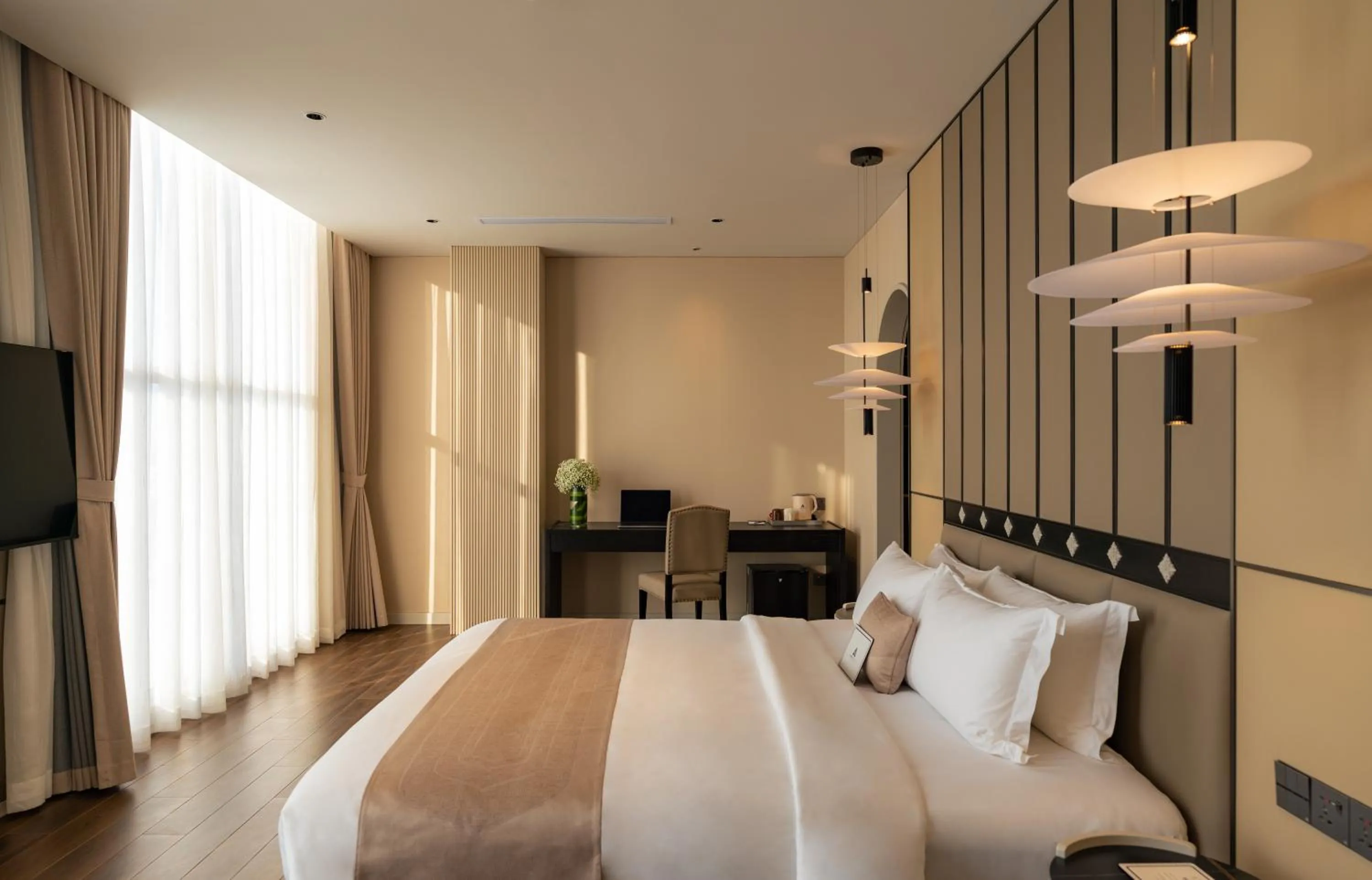 Bed in AMANA Hotel Phan Thiet