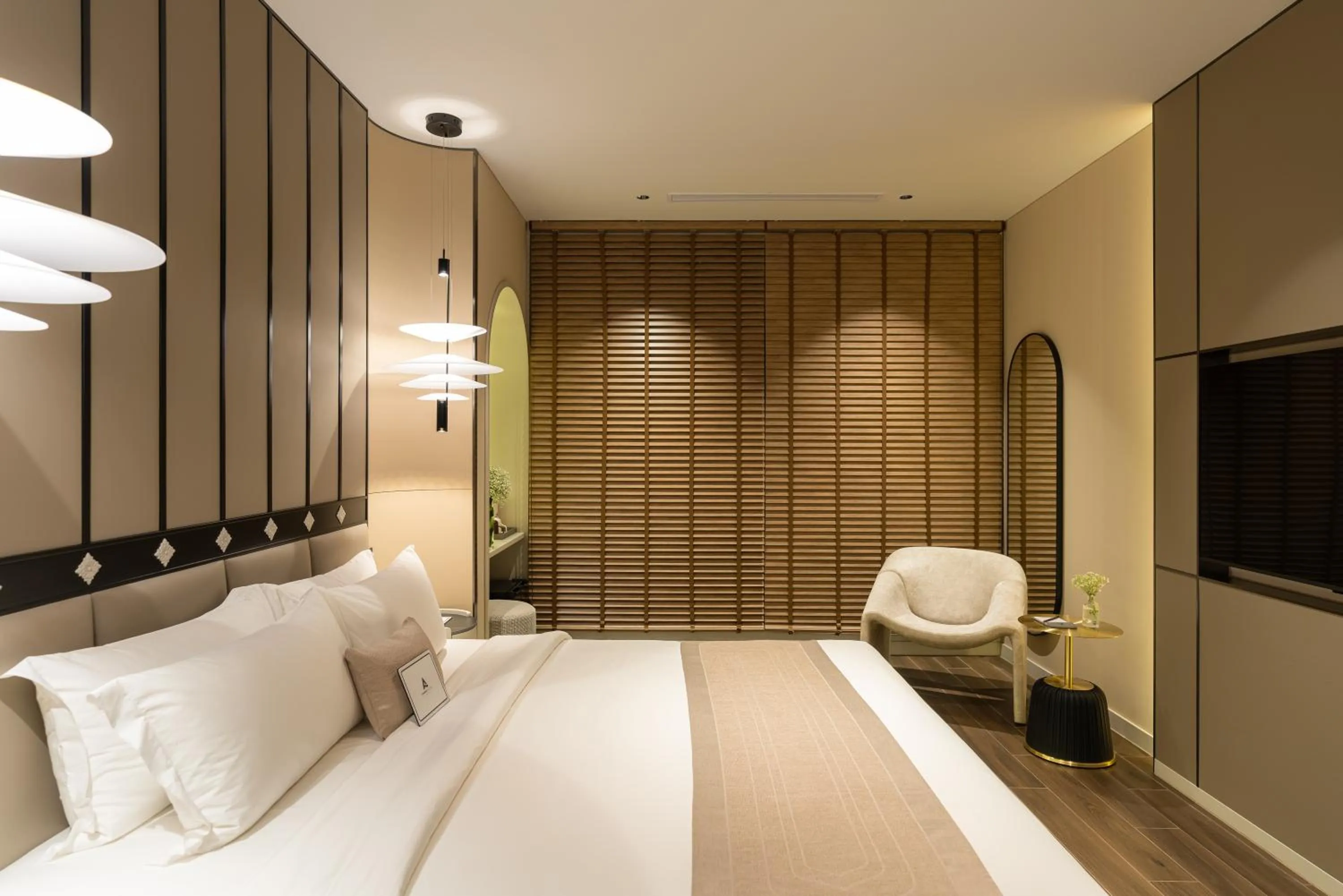 Bed in AMANA Hotel Phan Thiet