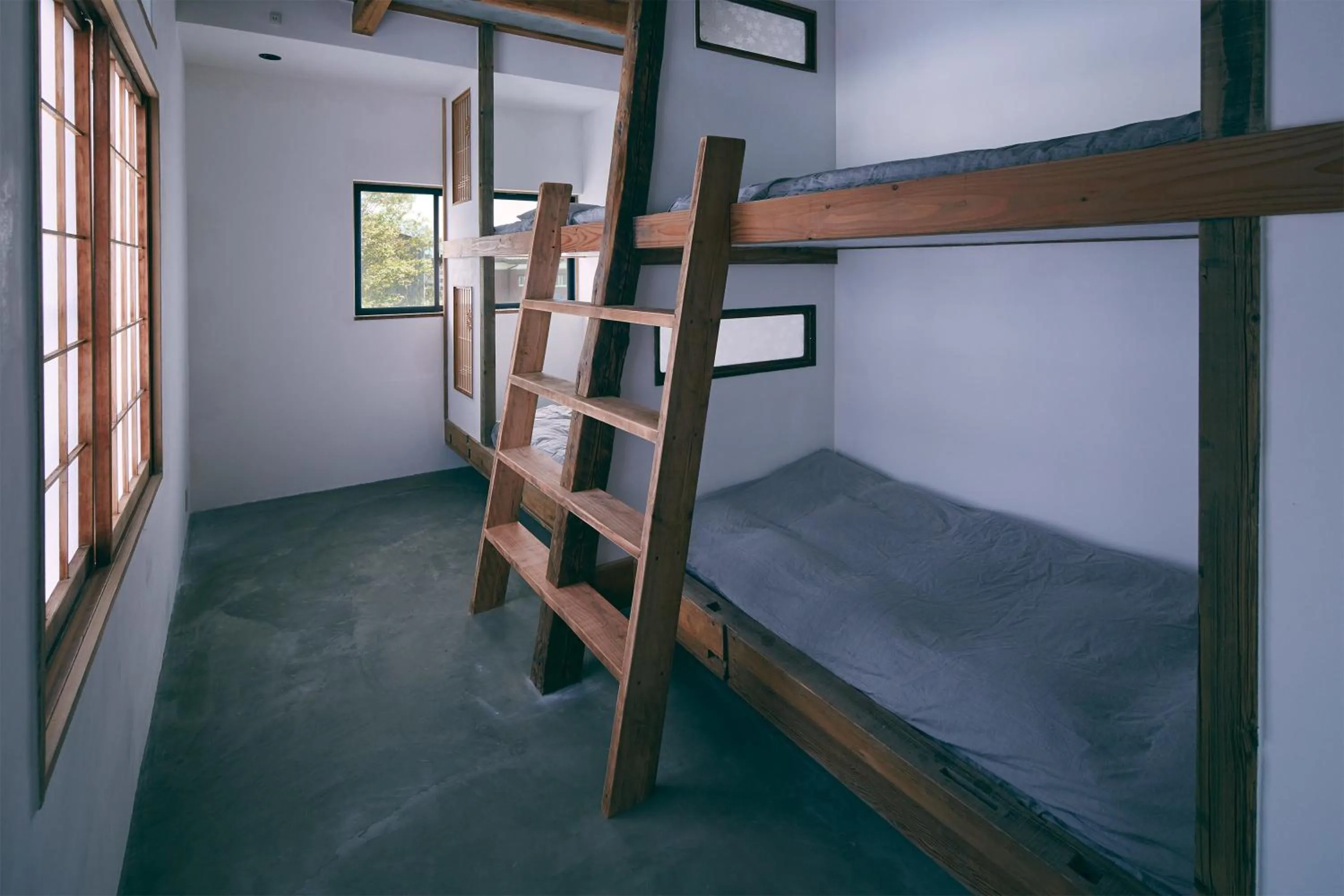 Photo of the whole room, Bed in kagelow Mt.Fuji Hostel Kawaguchiko