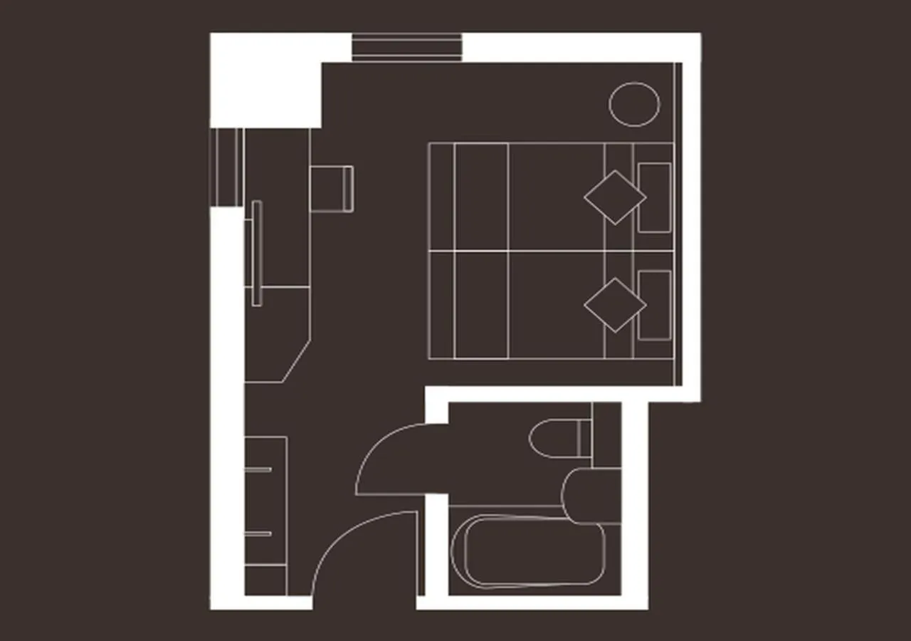 Photo of the whole room in The Strings Hotel Nagoya