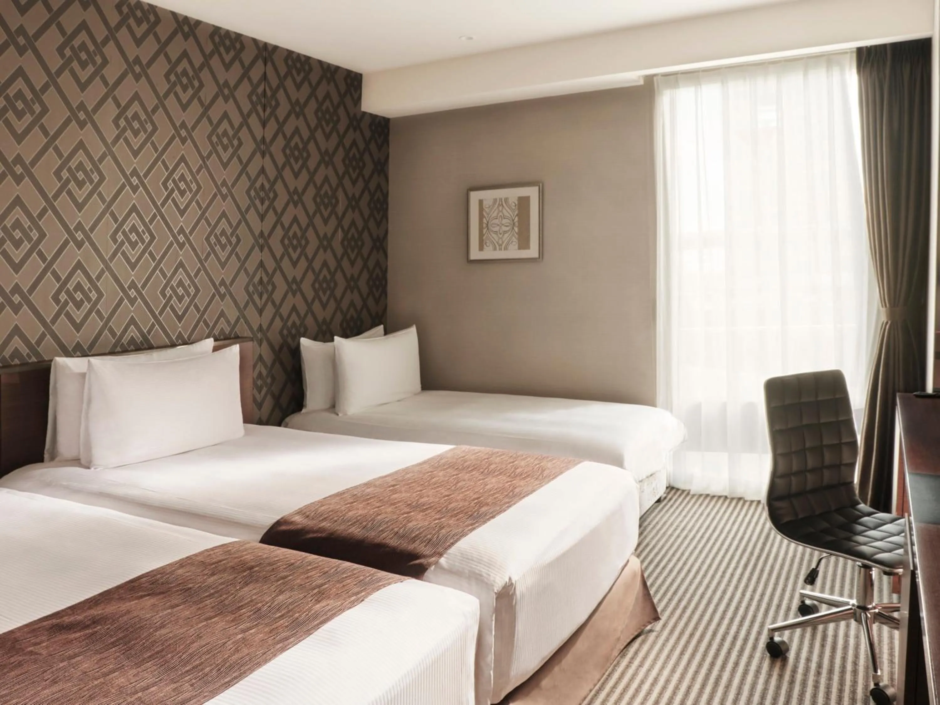 Photo of the whole room, Bed in The Strings Hotel Nagoya