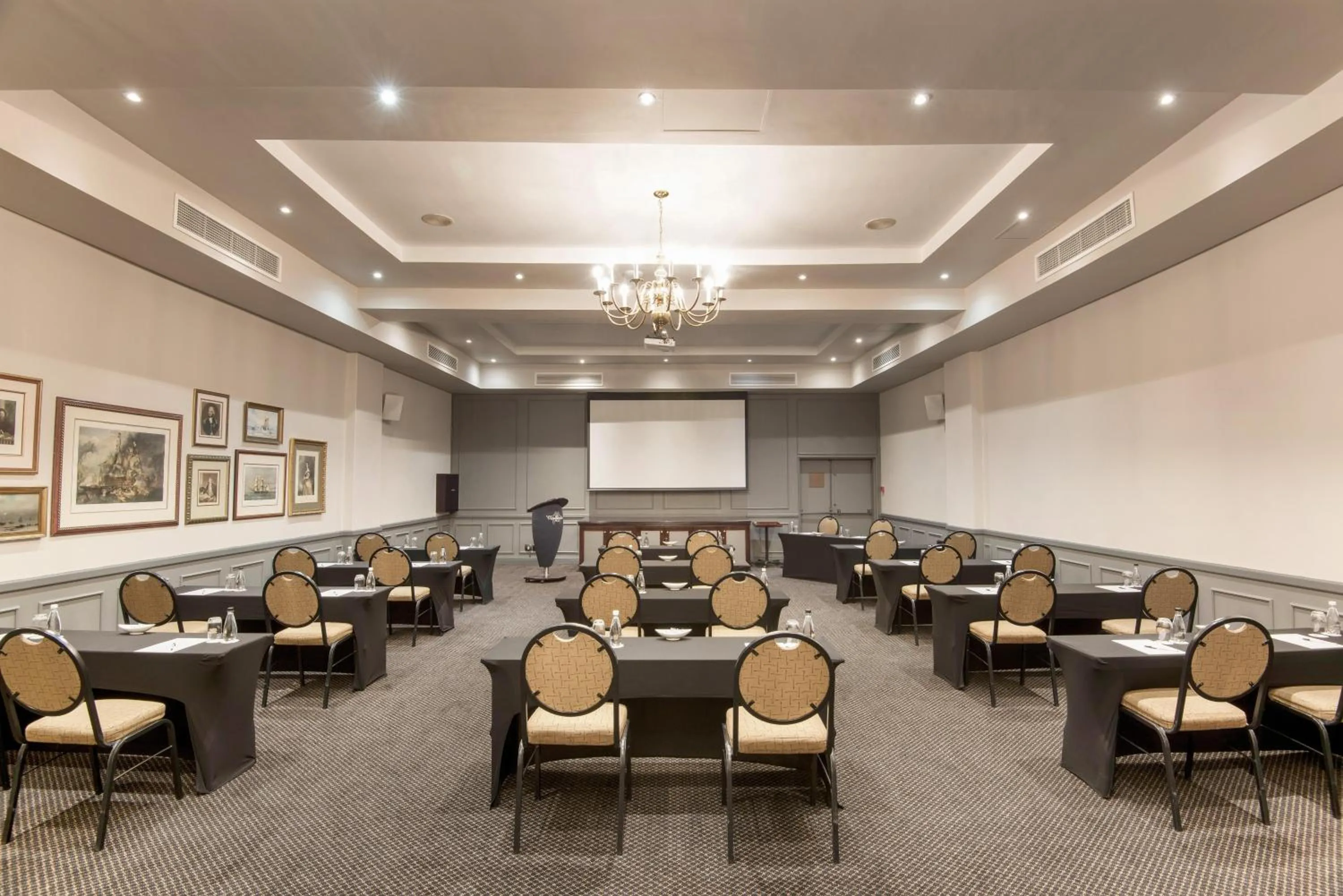 Lobby or reception in The Commodore Hotel