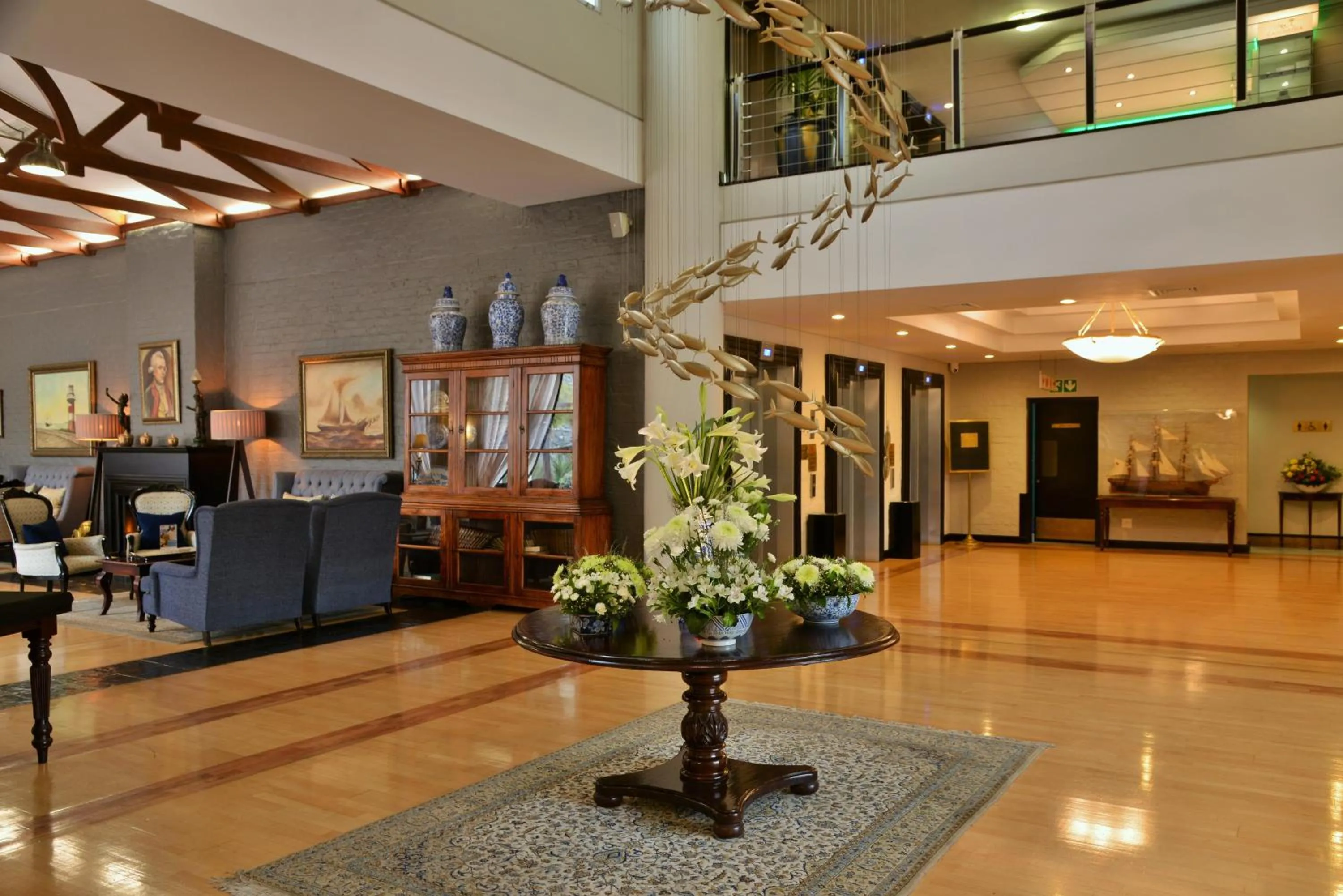 Lobby or reception in The Commodore Hotel