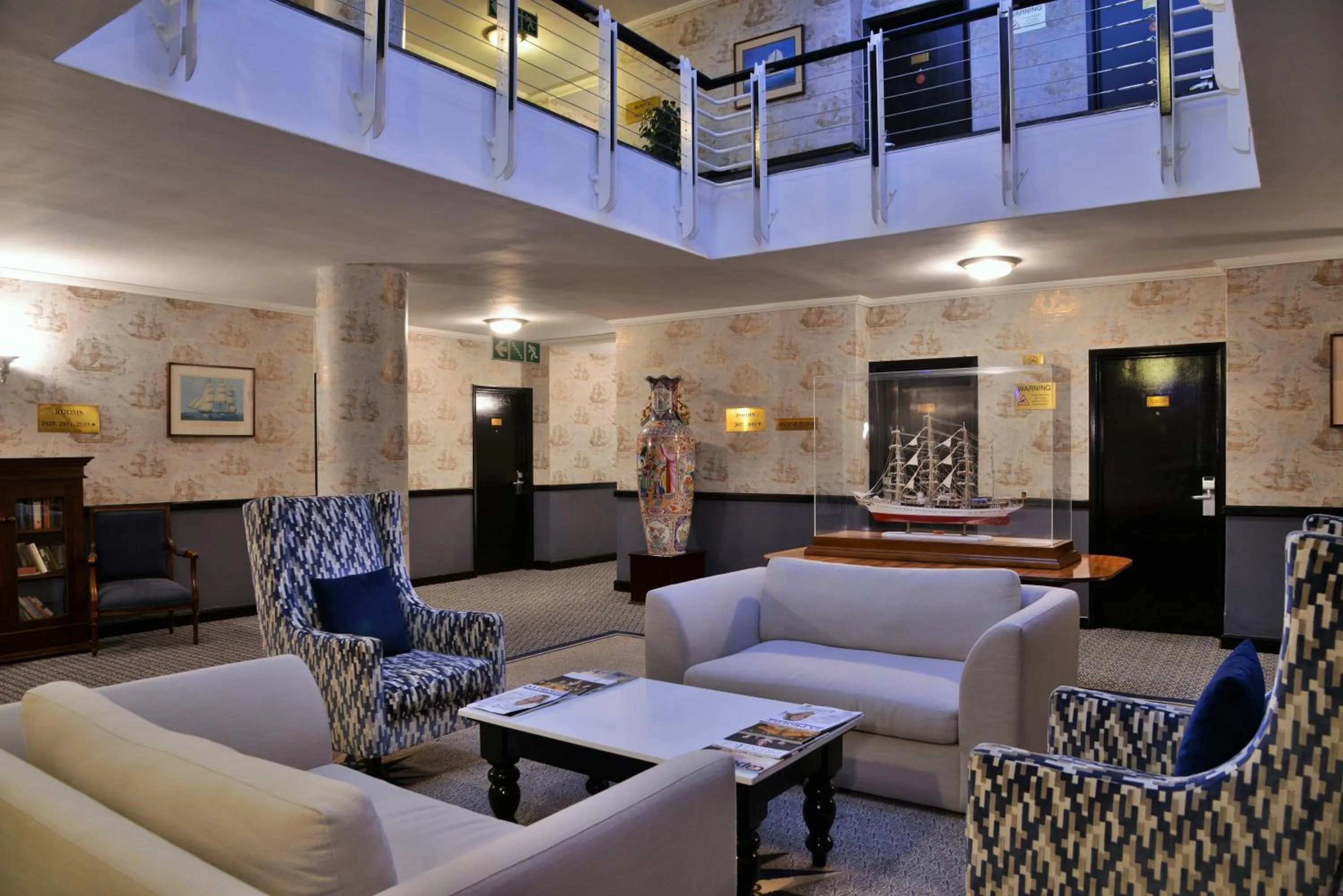 Lobby or reception in The Commodore Hotel