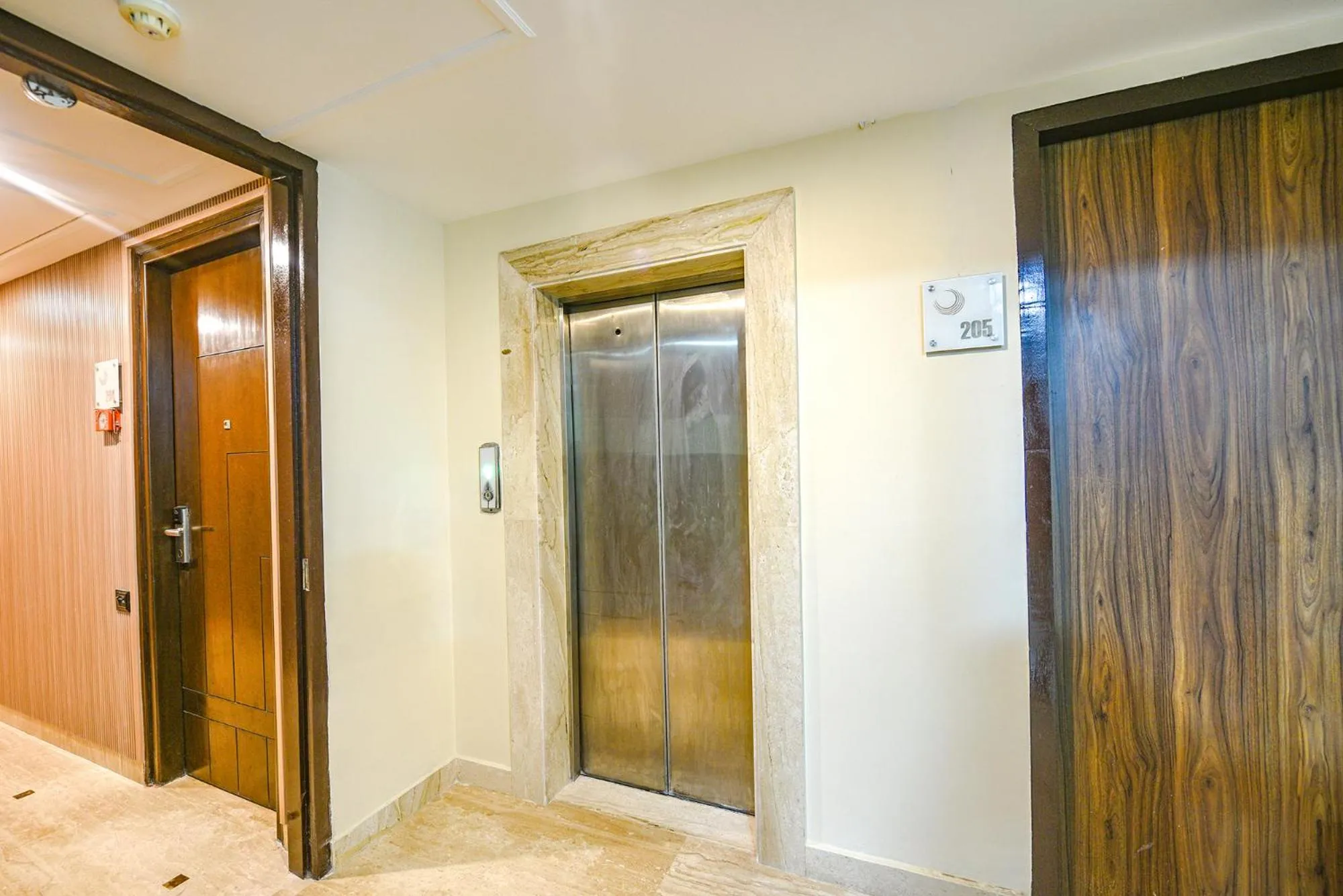 elevator in FabHotel Aashraye