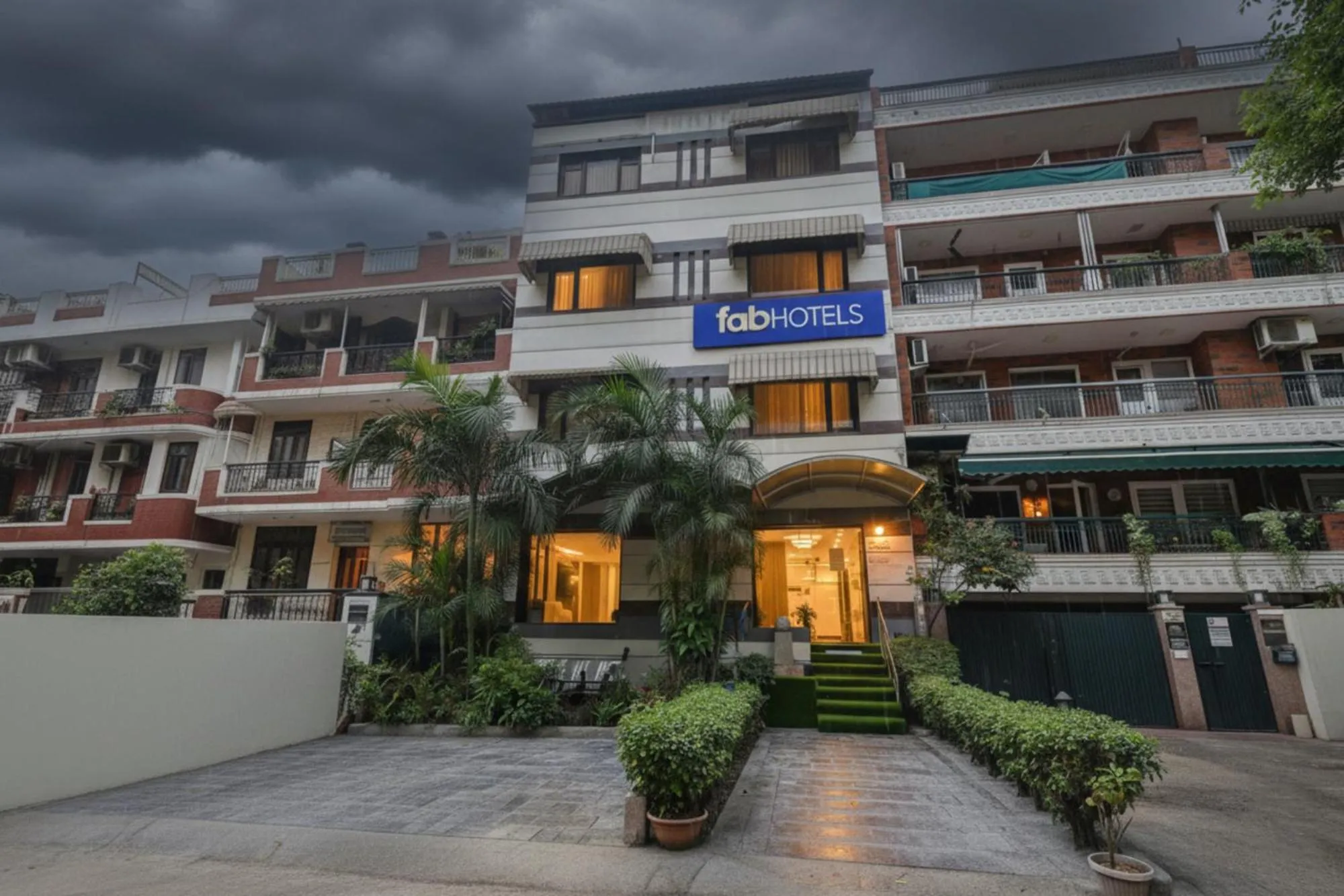 Property building in FabHotel Aashraye