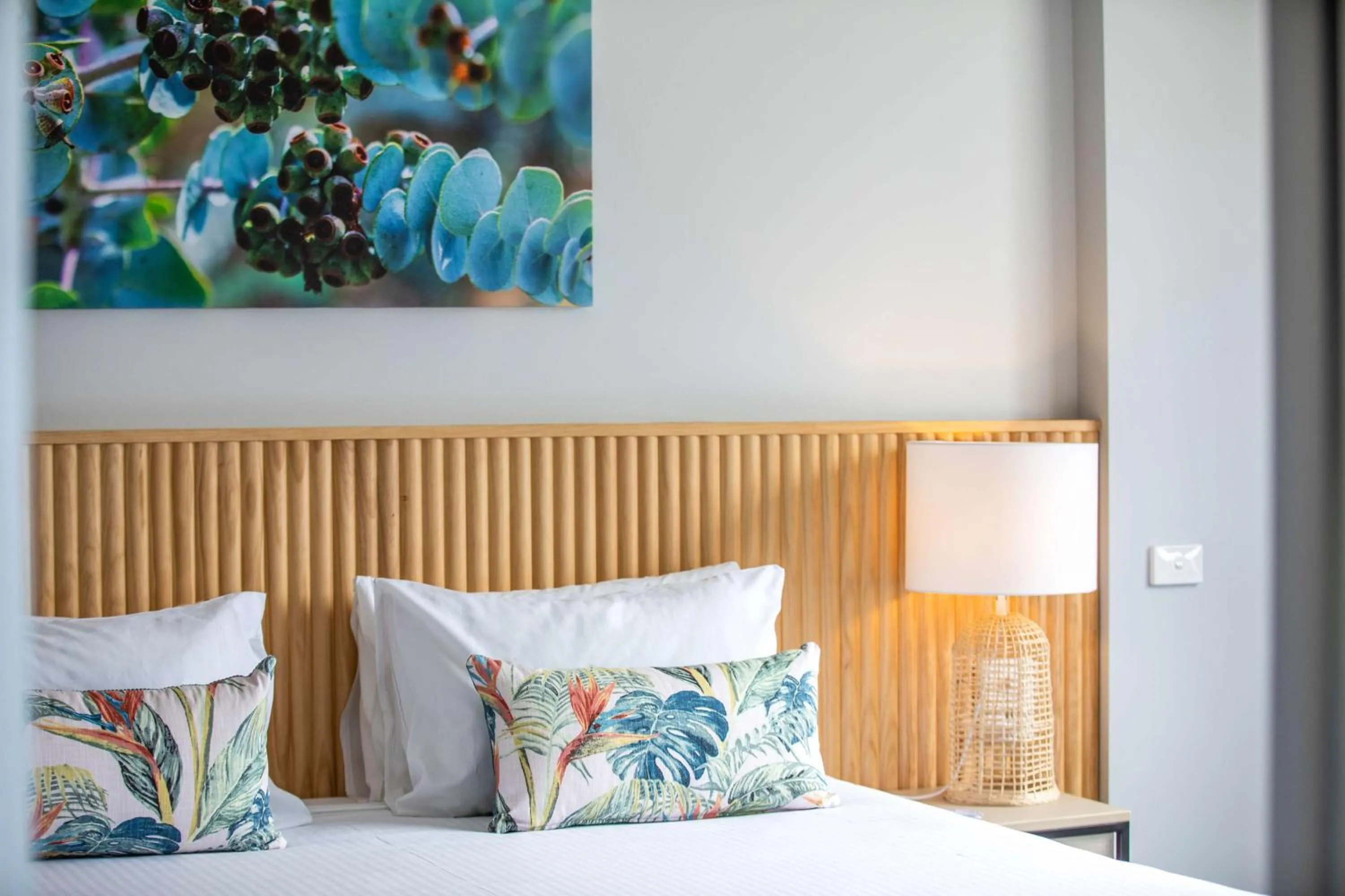 Bedroom, Bed in Nightcap at Hotel Victor