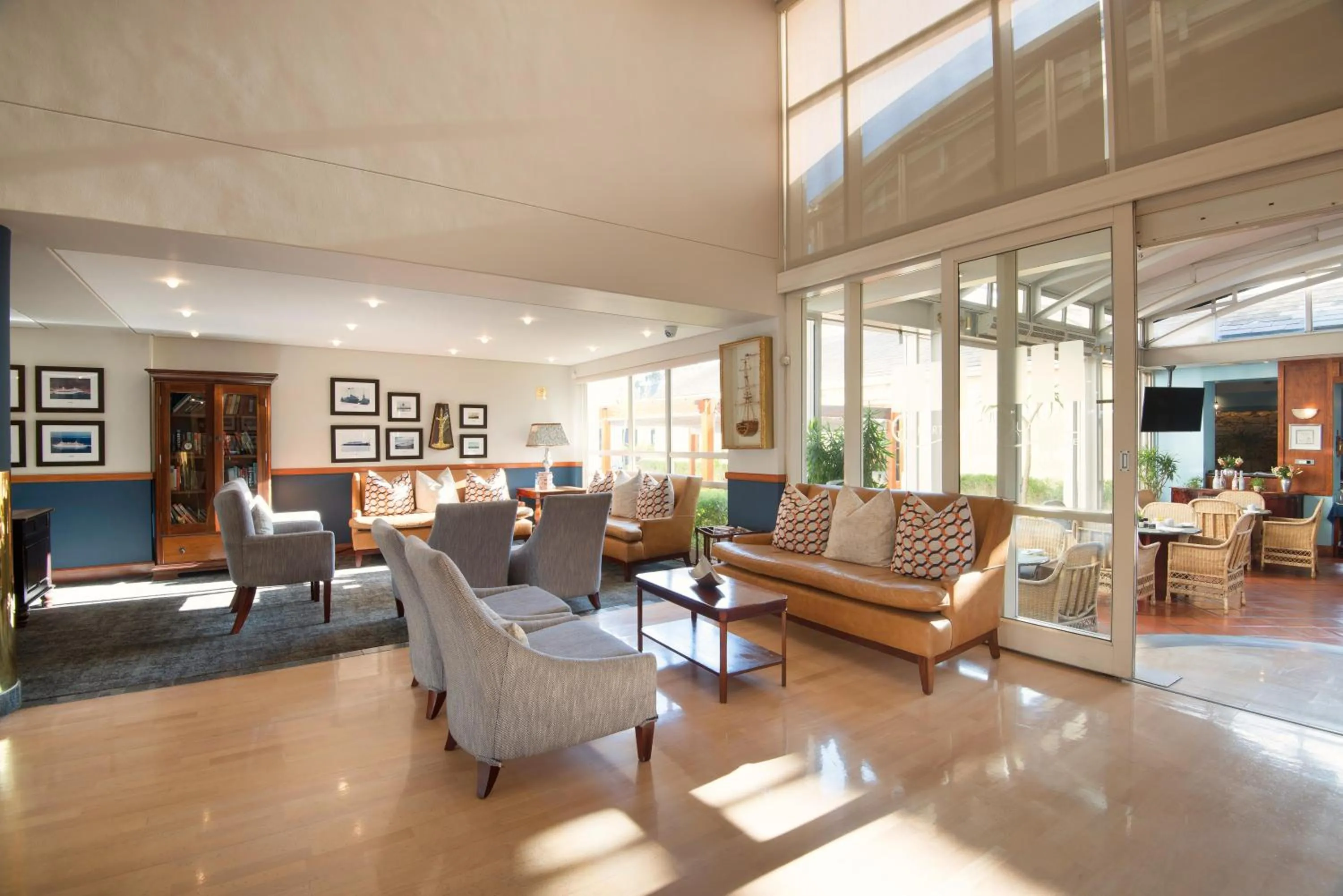 Lobby or reception in The Portswood Hotel