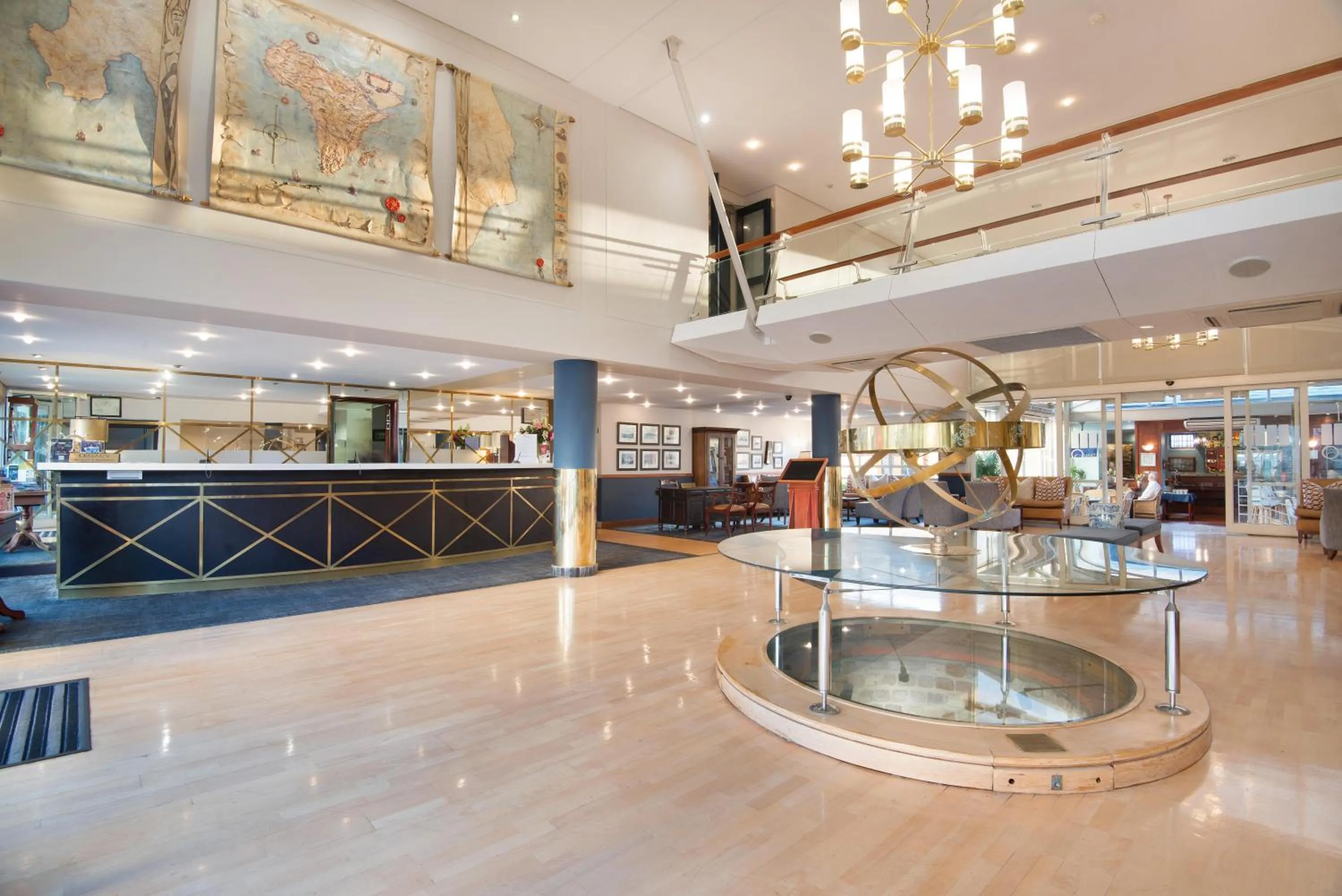 Lobby or reception in The Portswood Hotel