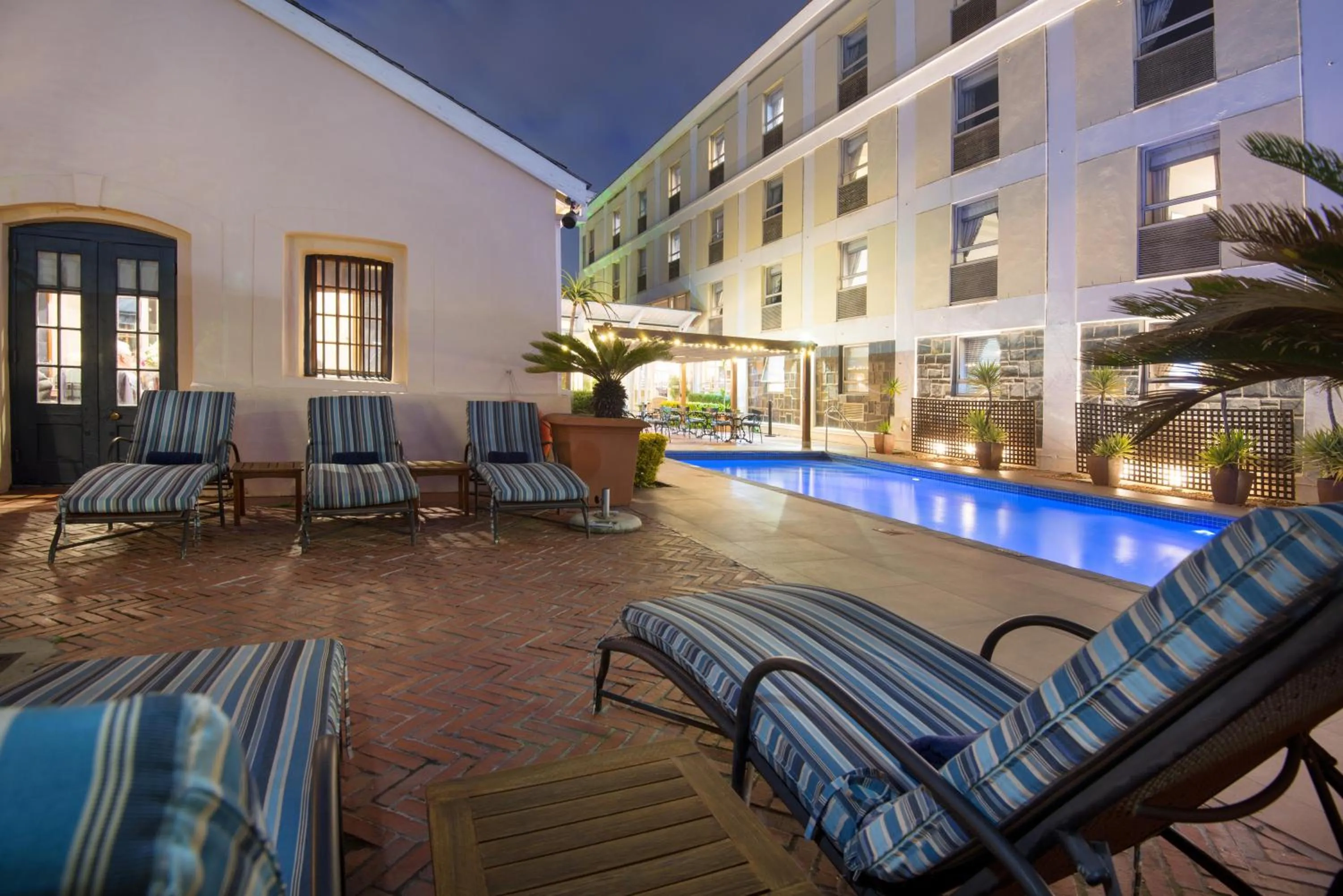 Swimming pool in The Portswood Hotel