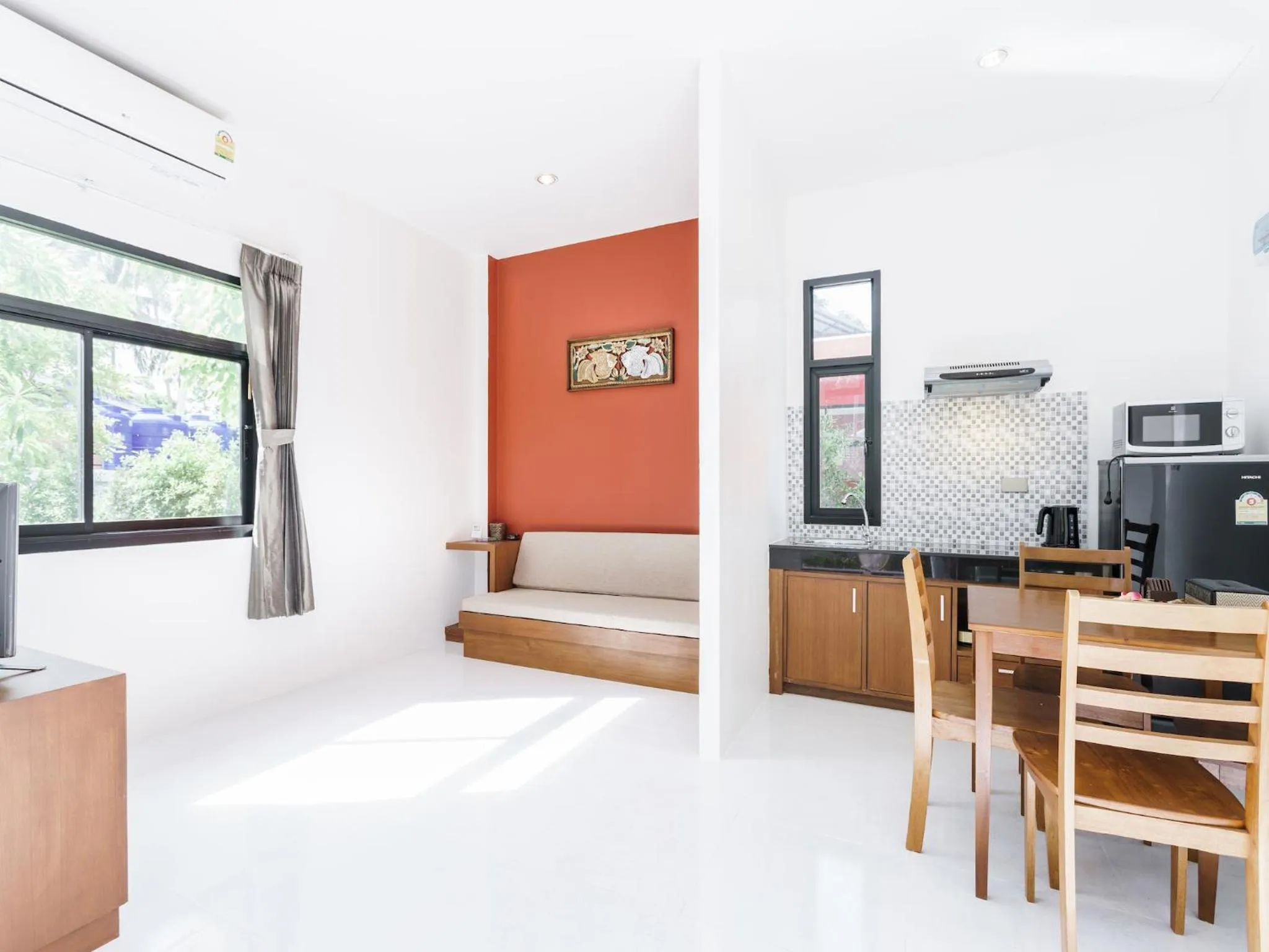 Coffee/tea facilities, Bed in Boutique Pool Villa