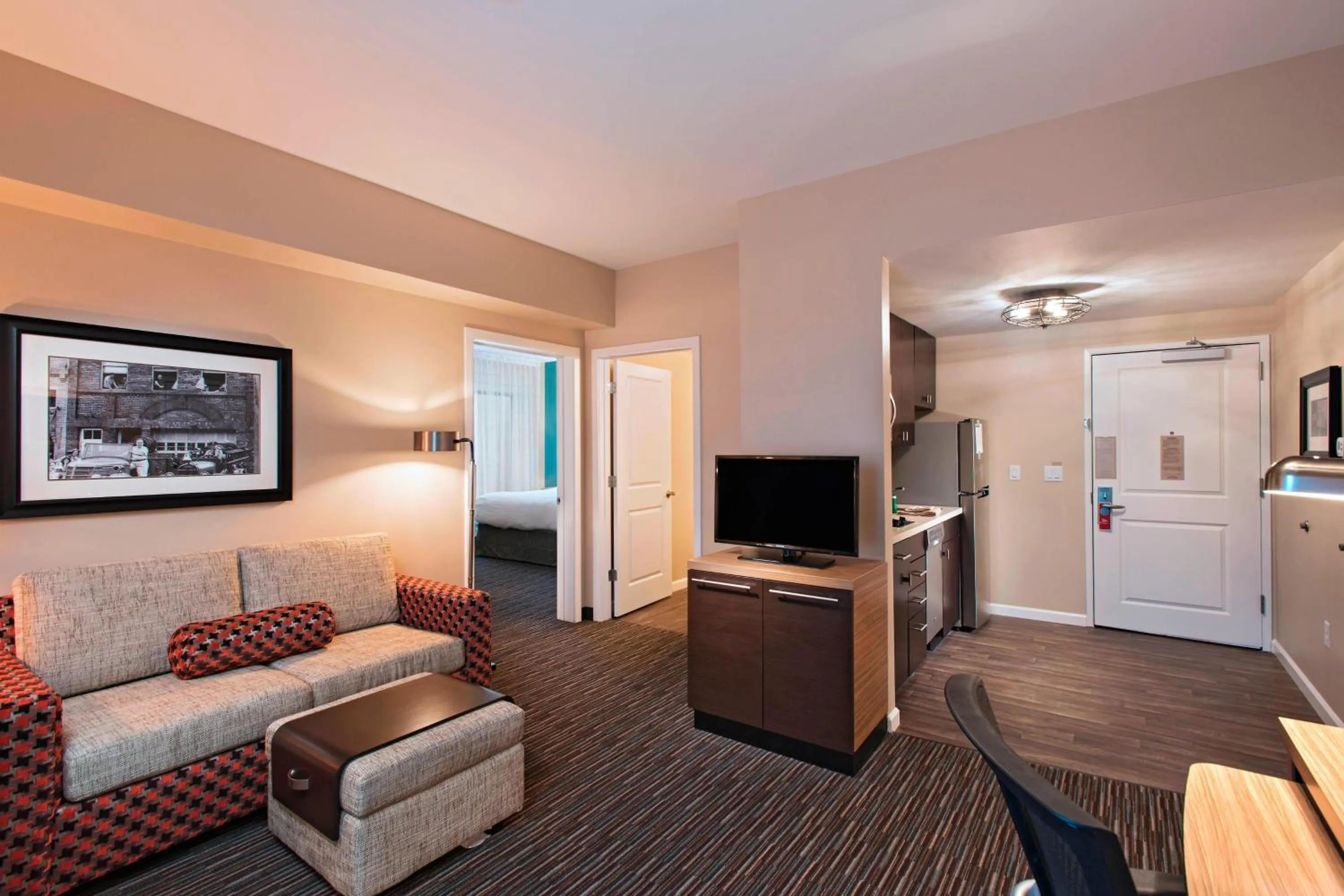 Living room in TownePlace Suites by Marriott Des Moines West/Jordan Creek