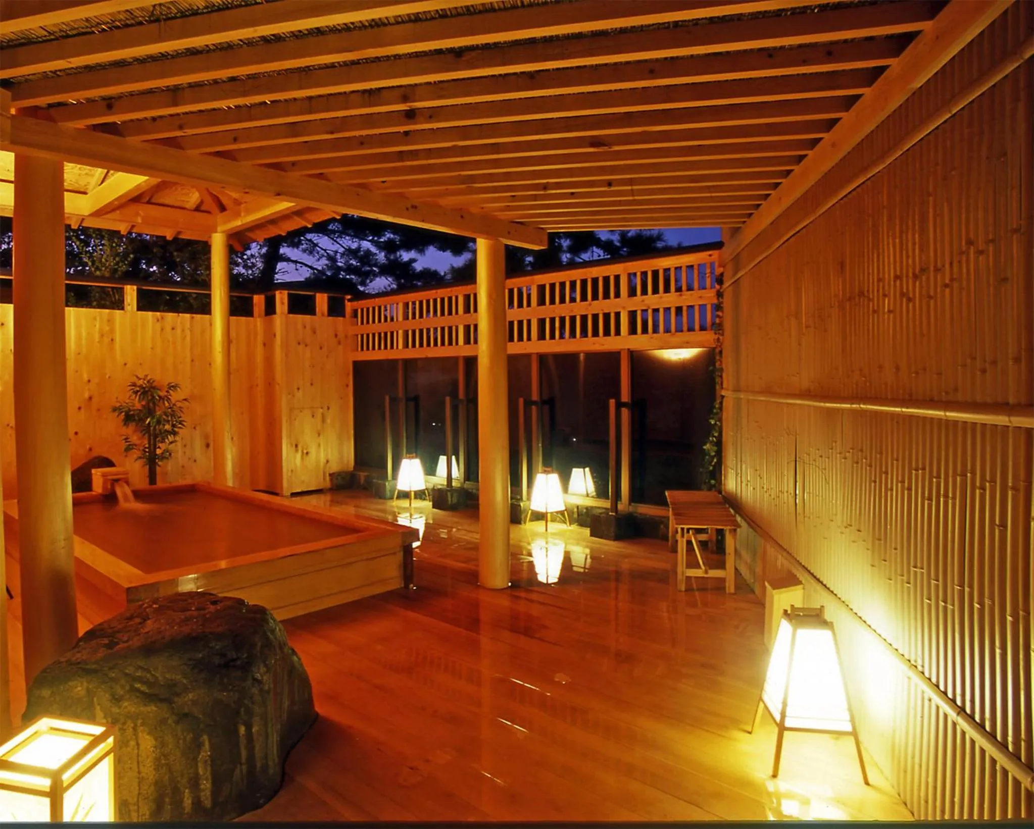 Hot Spring Bath in Ama no Shima