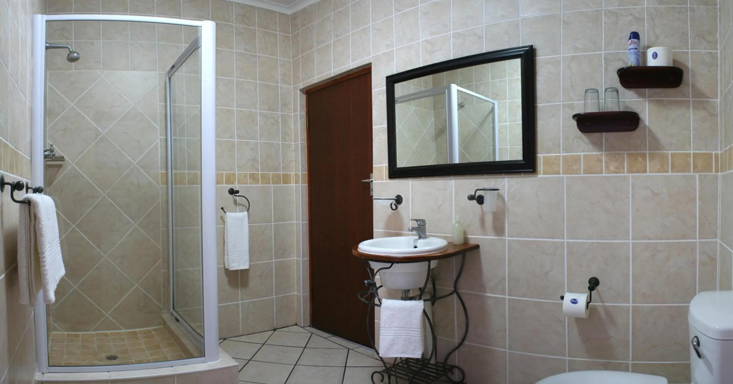 Shower in Avenues Guesthouse