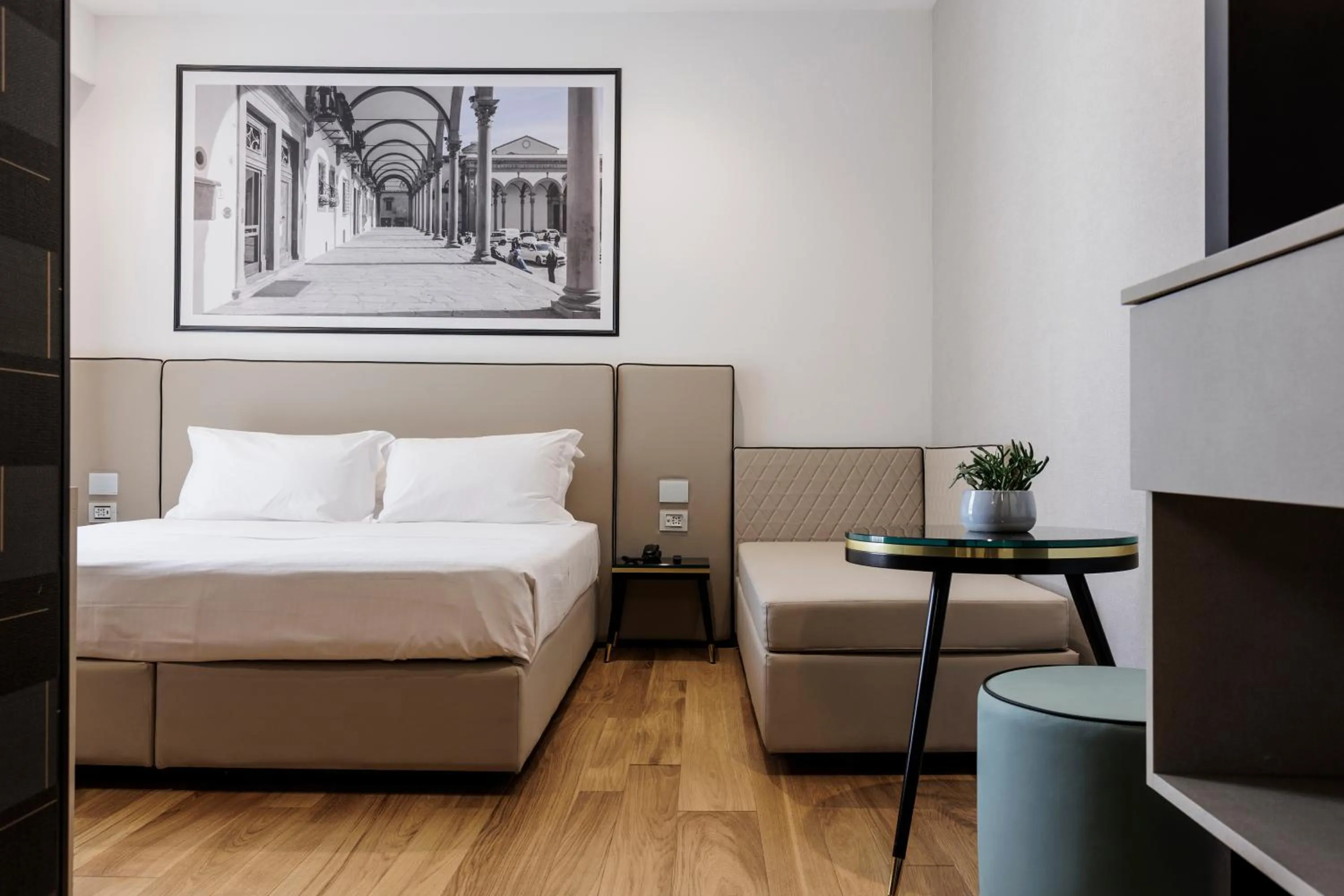 Bedroom, Bed in Mh Florence Hotel & Spa