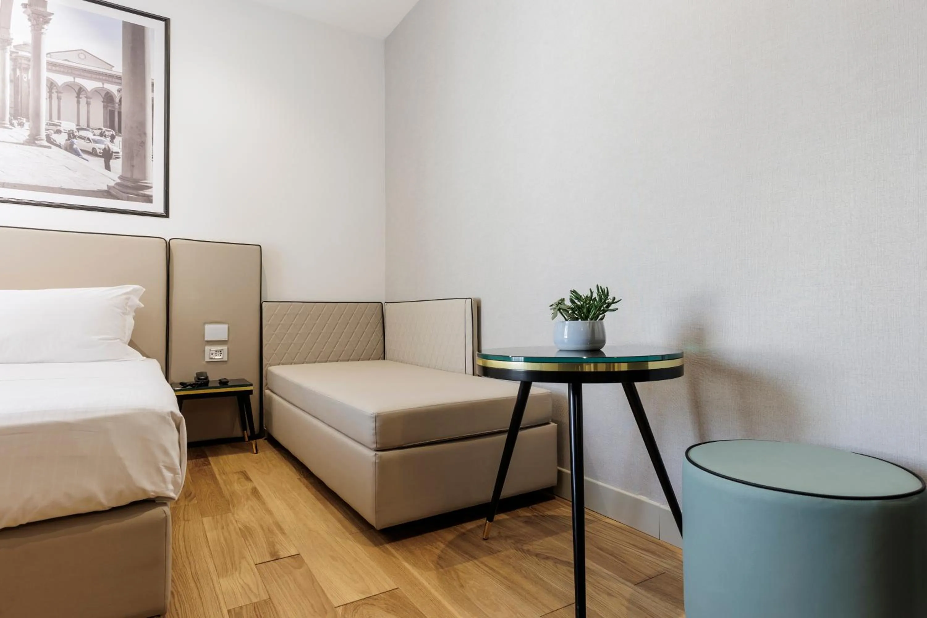 Bed in Mh Florence Hotel & Spa