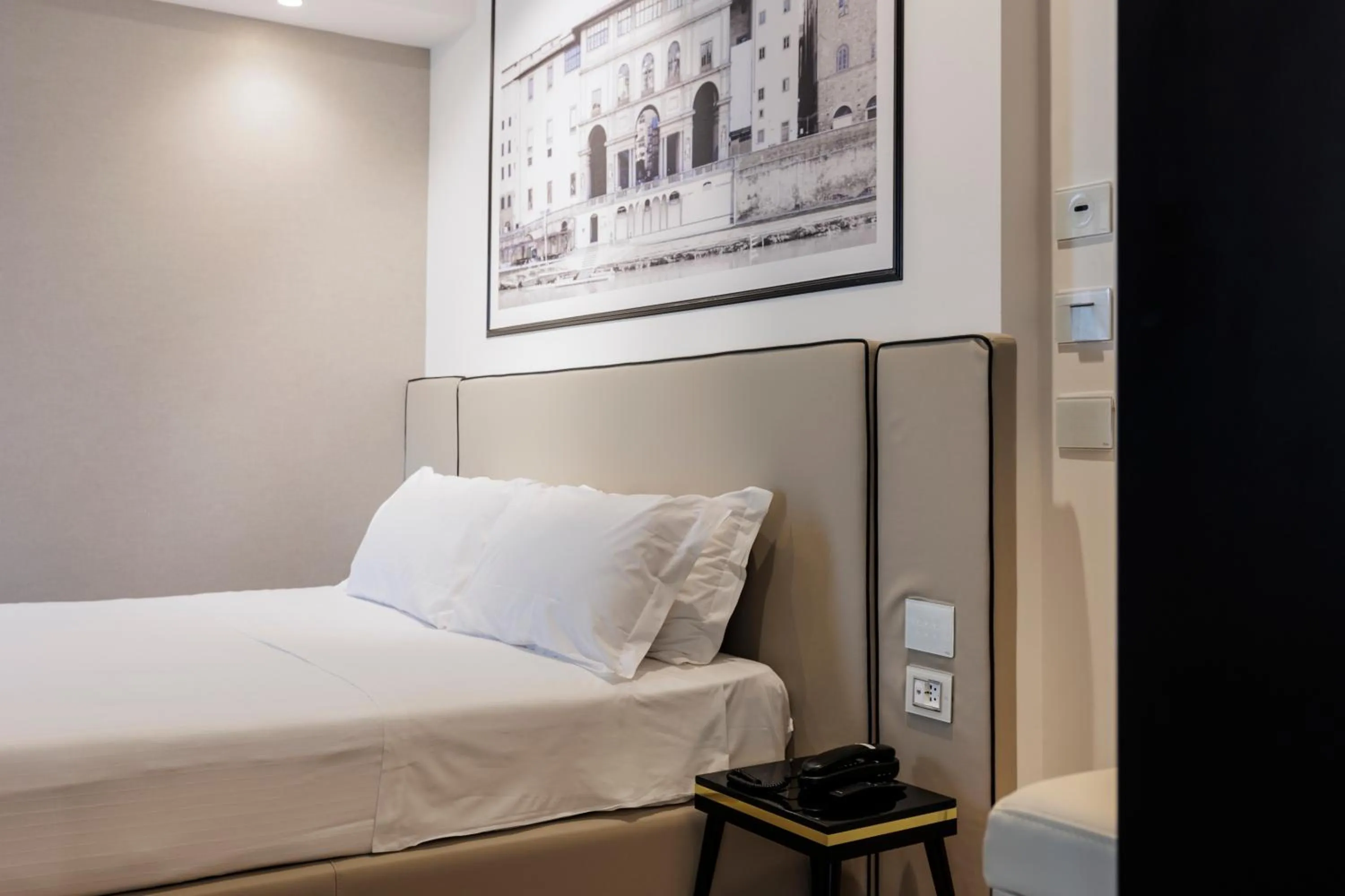 Bed in Mh Florence Hotel & Spa