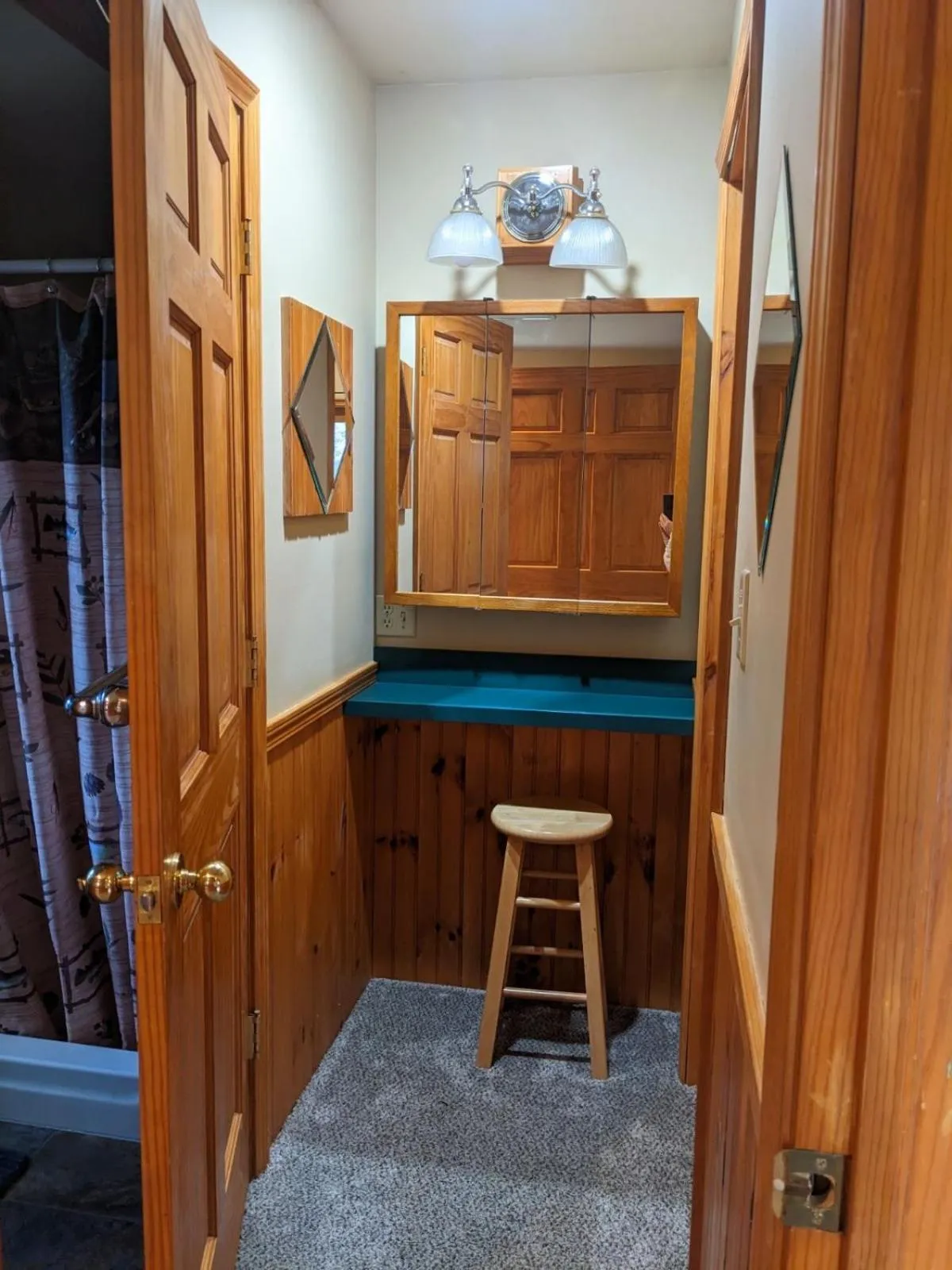 wardrobe in Rough Cut Lodge