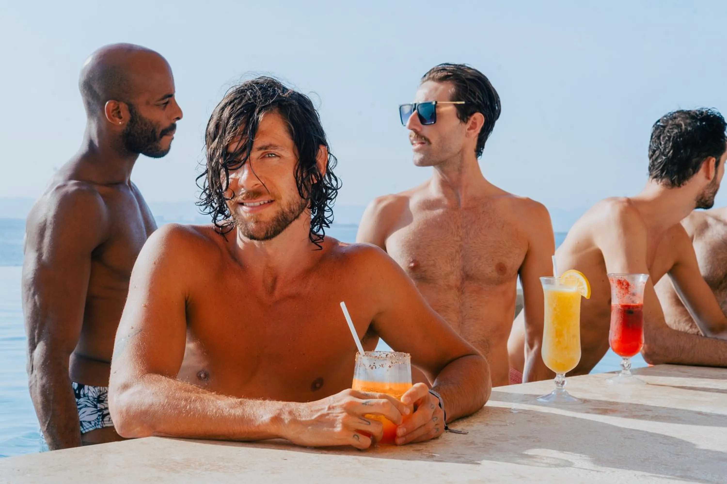 Swimming pool in Almar LGBT Luxury Resort