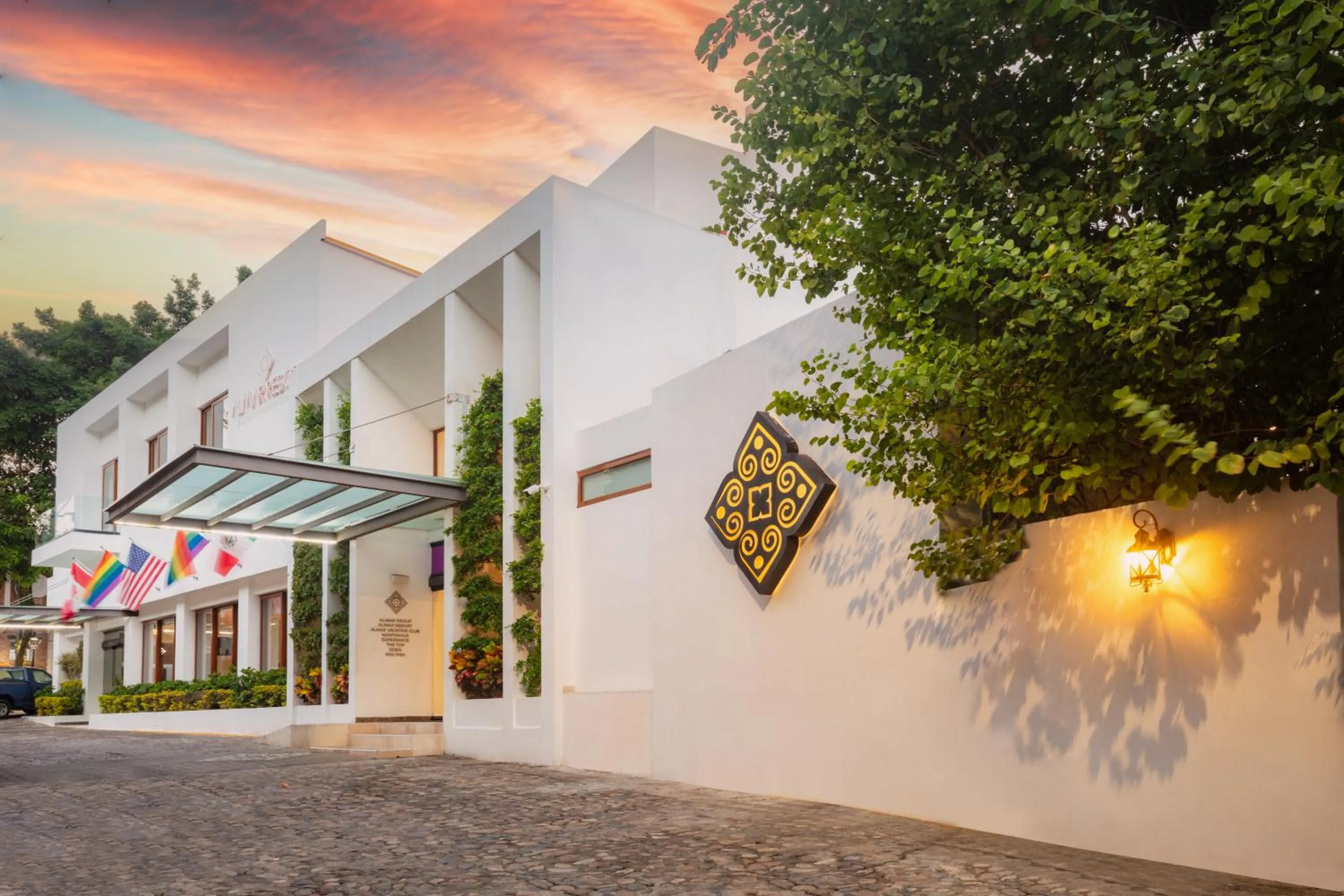 Facade/entrance in Almar LGBT Luxury Resort