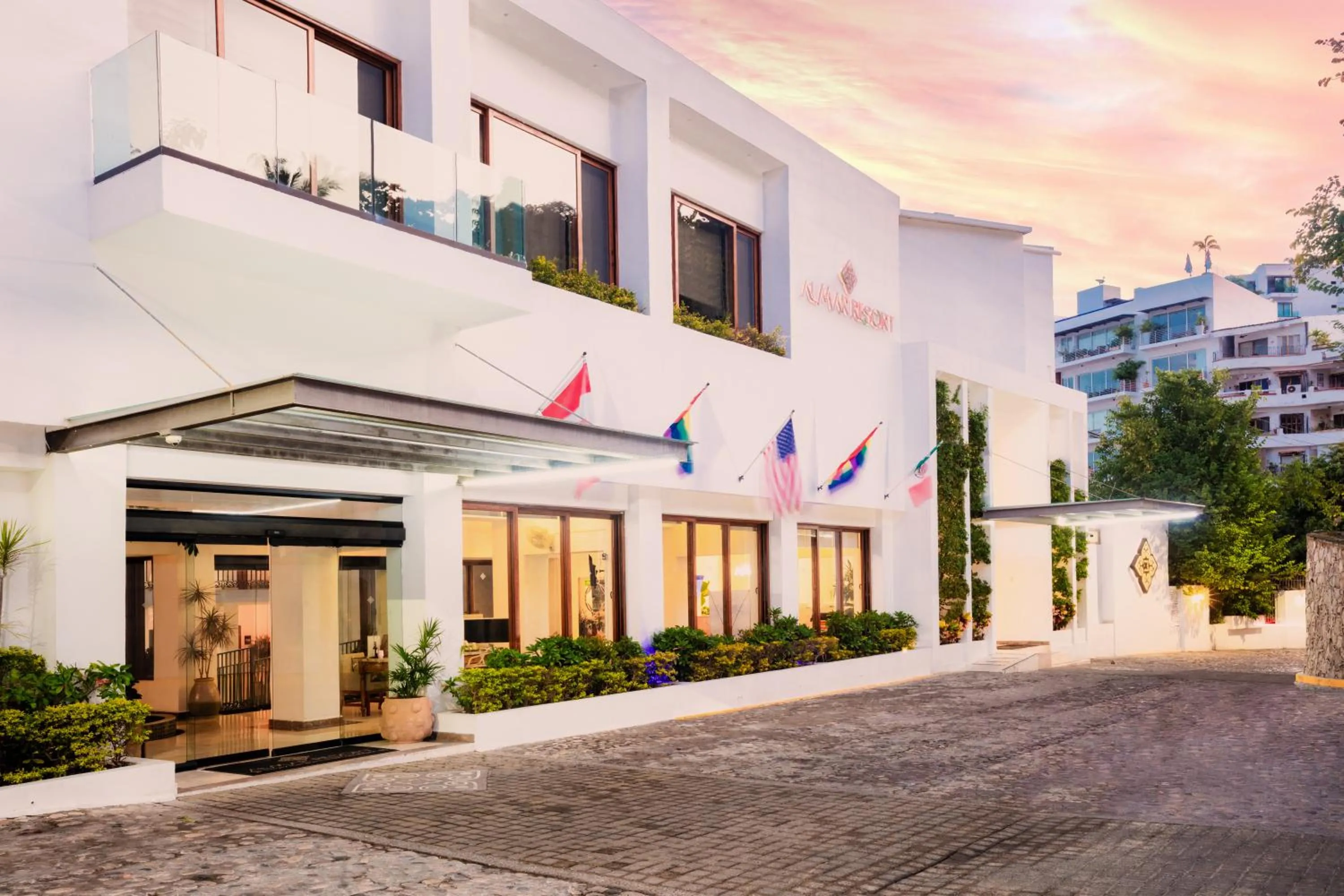 Property building in Almar LGBT Luxury Resort