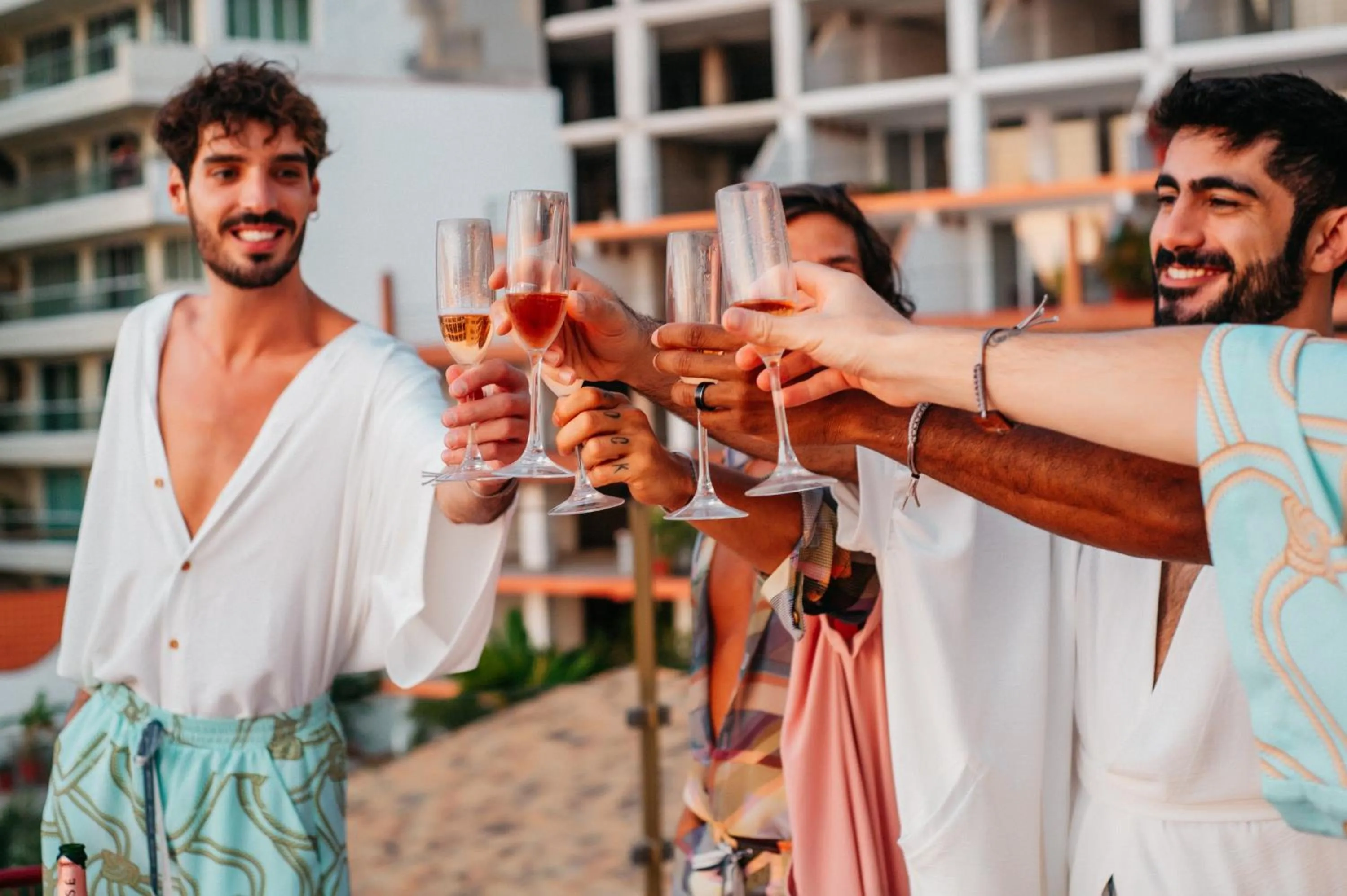 Swimming pool in Almar LGBT Luxury Resort