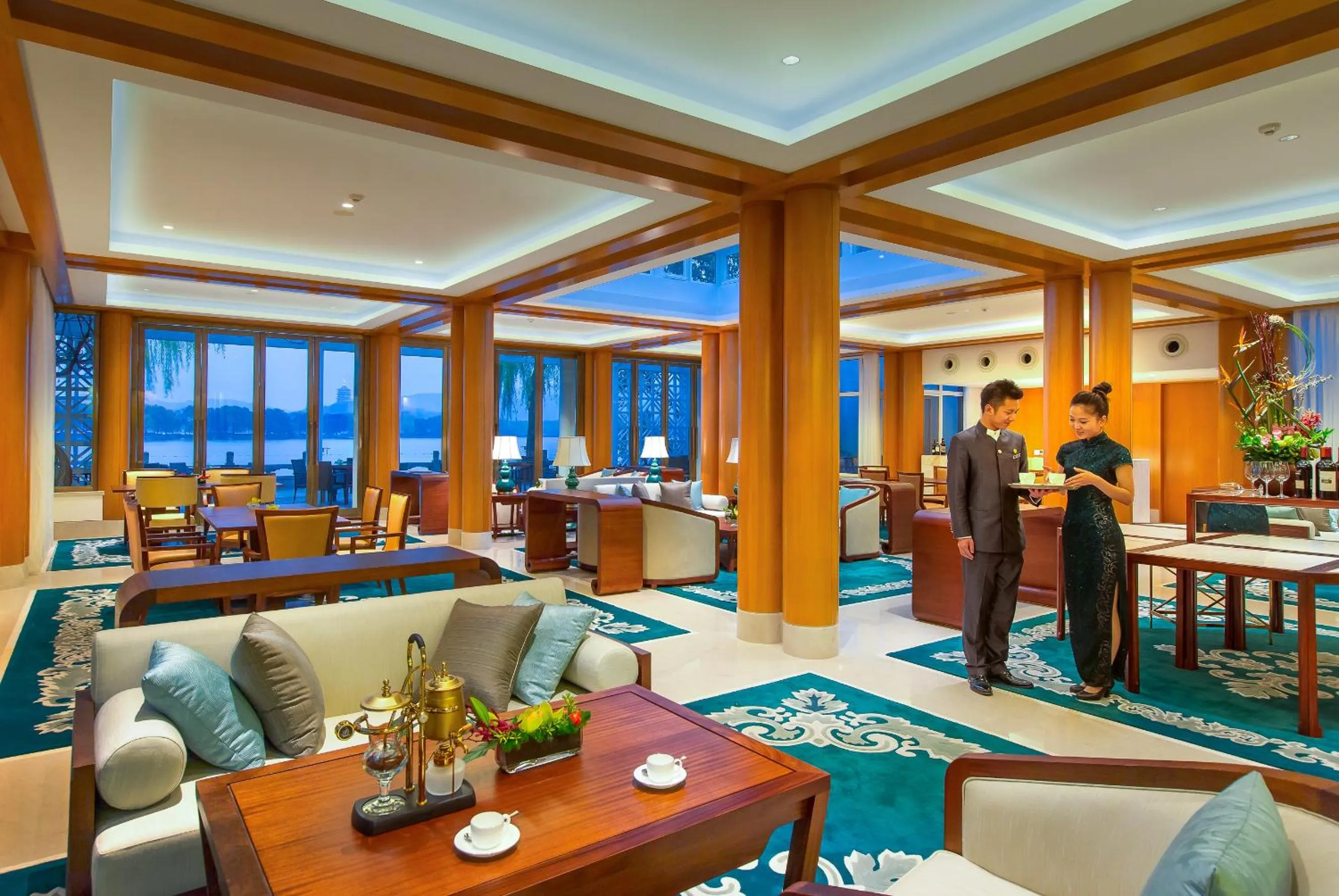 Balcony/Terrace in West Lake State Guest House