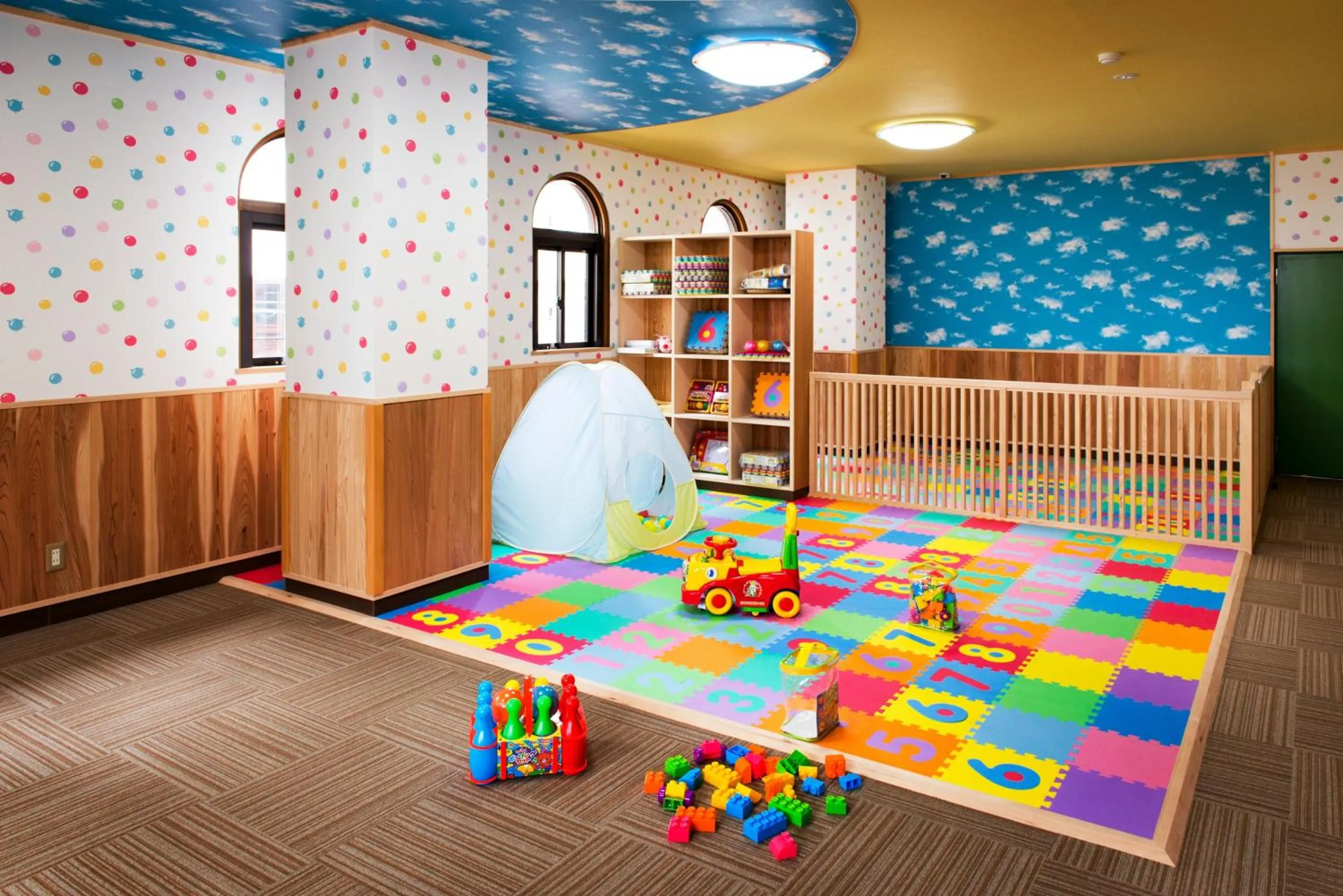 Children play ground in Umiusagi