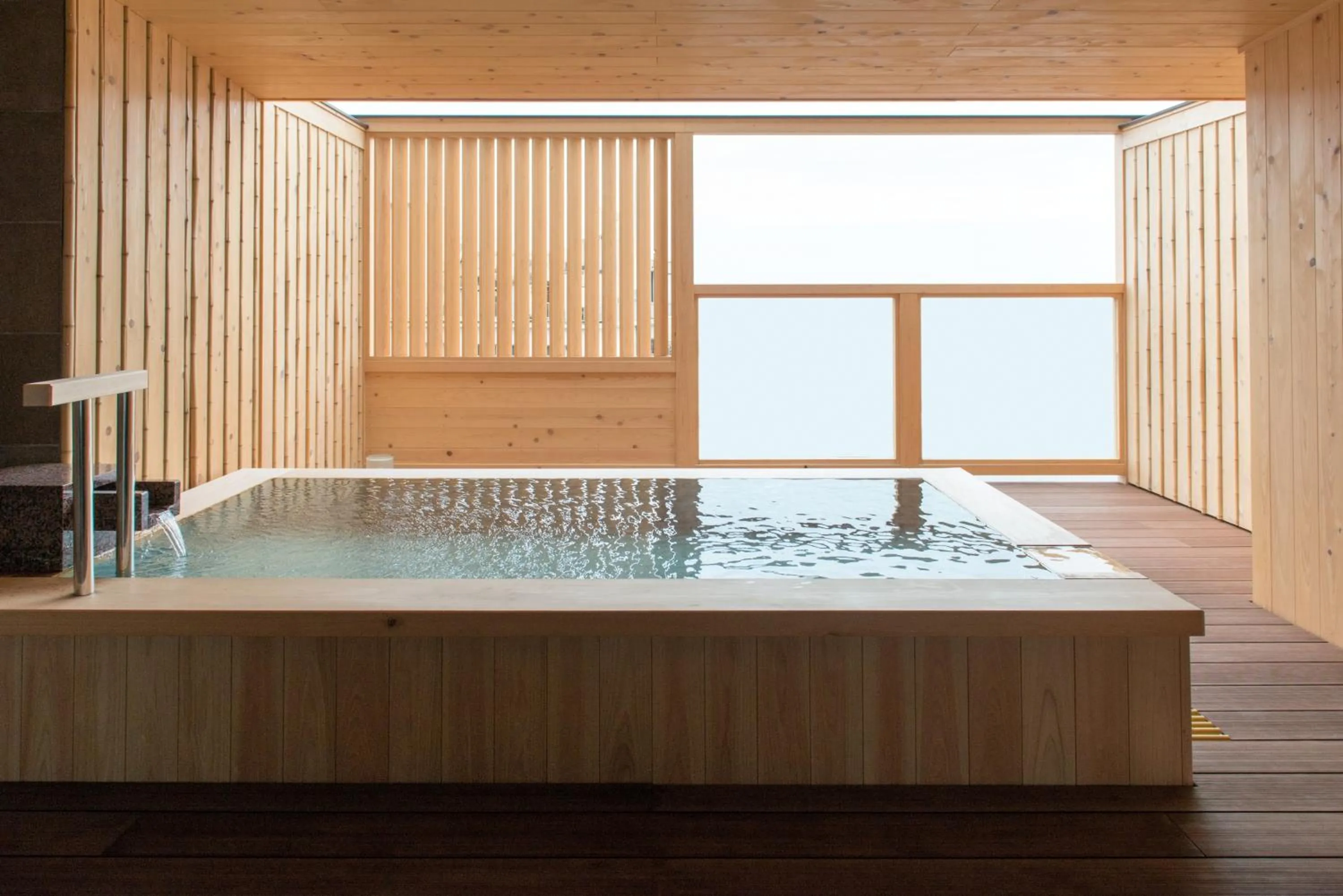 Hot Spring Bath in Umiusagi
