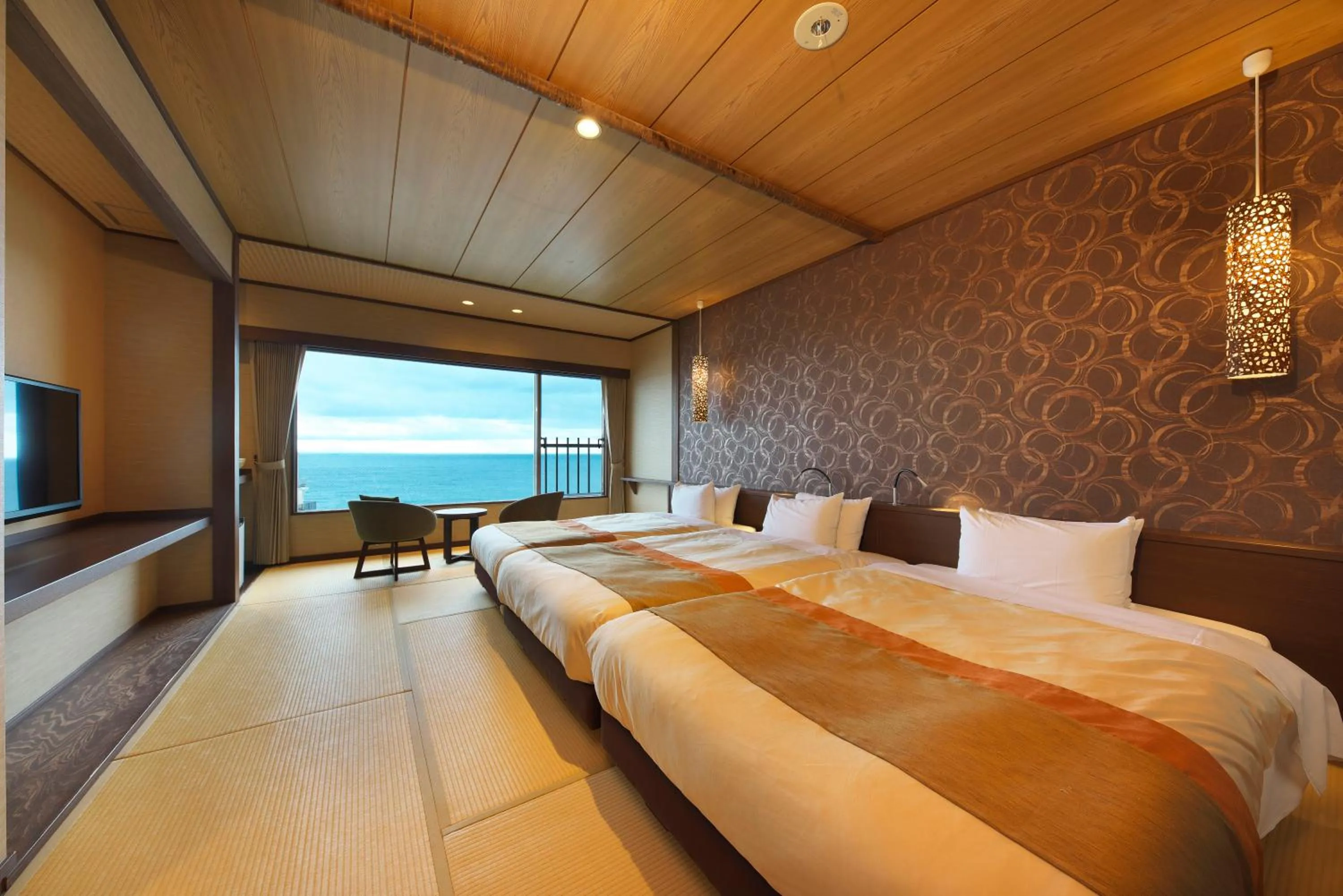 Photo of the whole room, Bed in Umiusagi