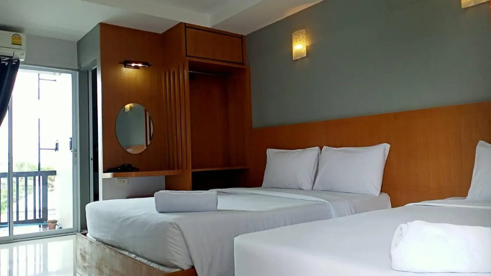 Triple Room with Balcony in @Me2 Hotel Triple Room with Balcony in @Me2 Hotel