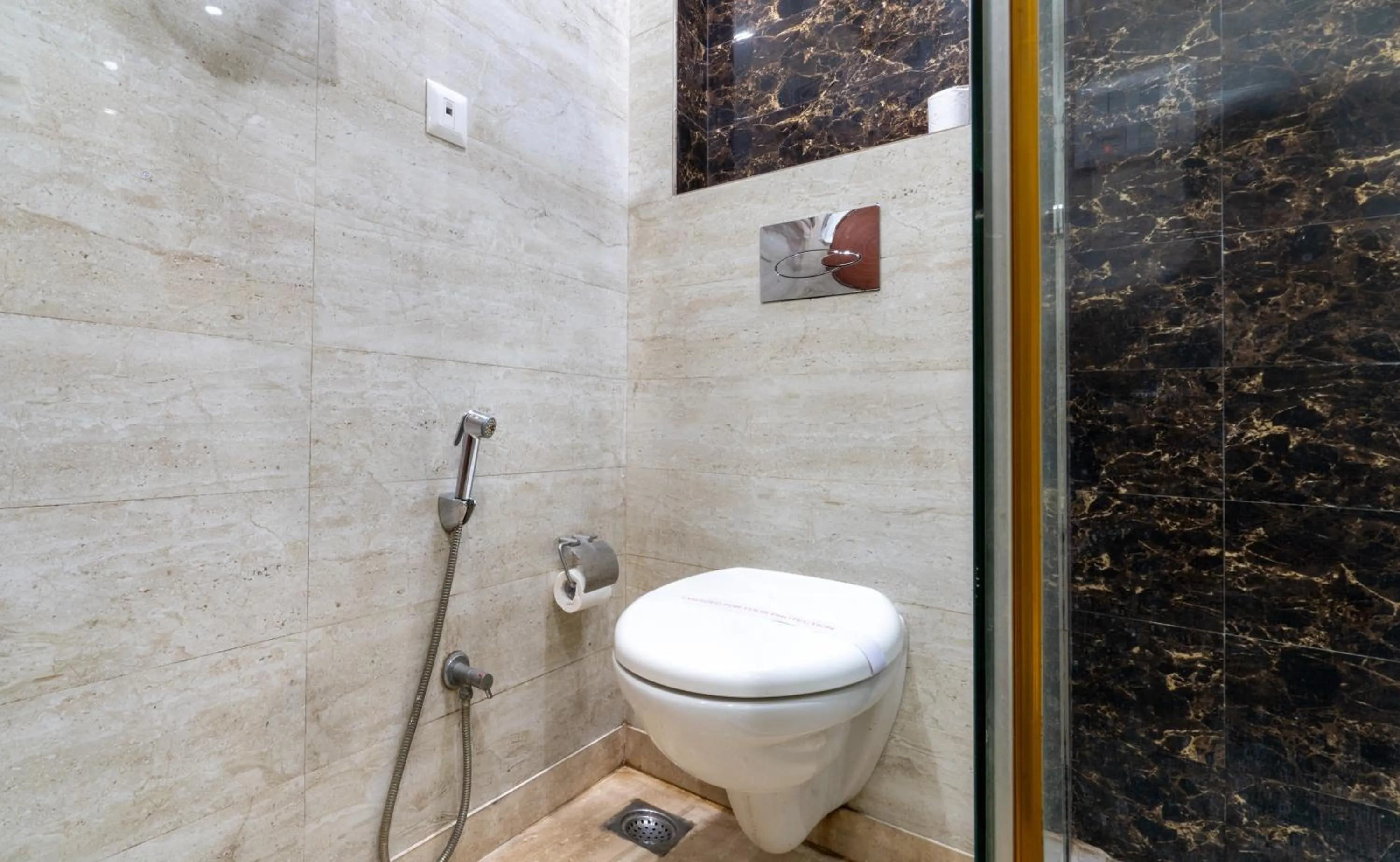 Bathroom in Grand FFOUR near Nehru Place, Delhi