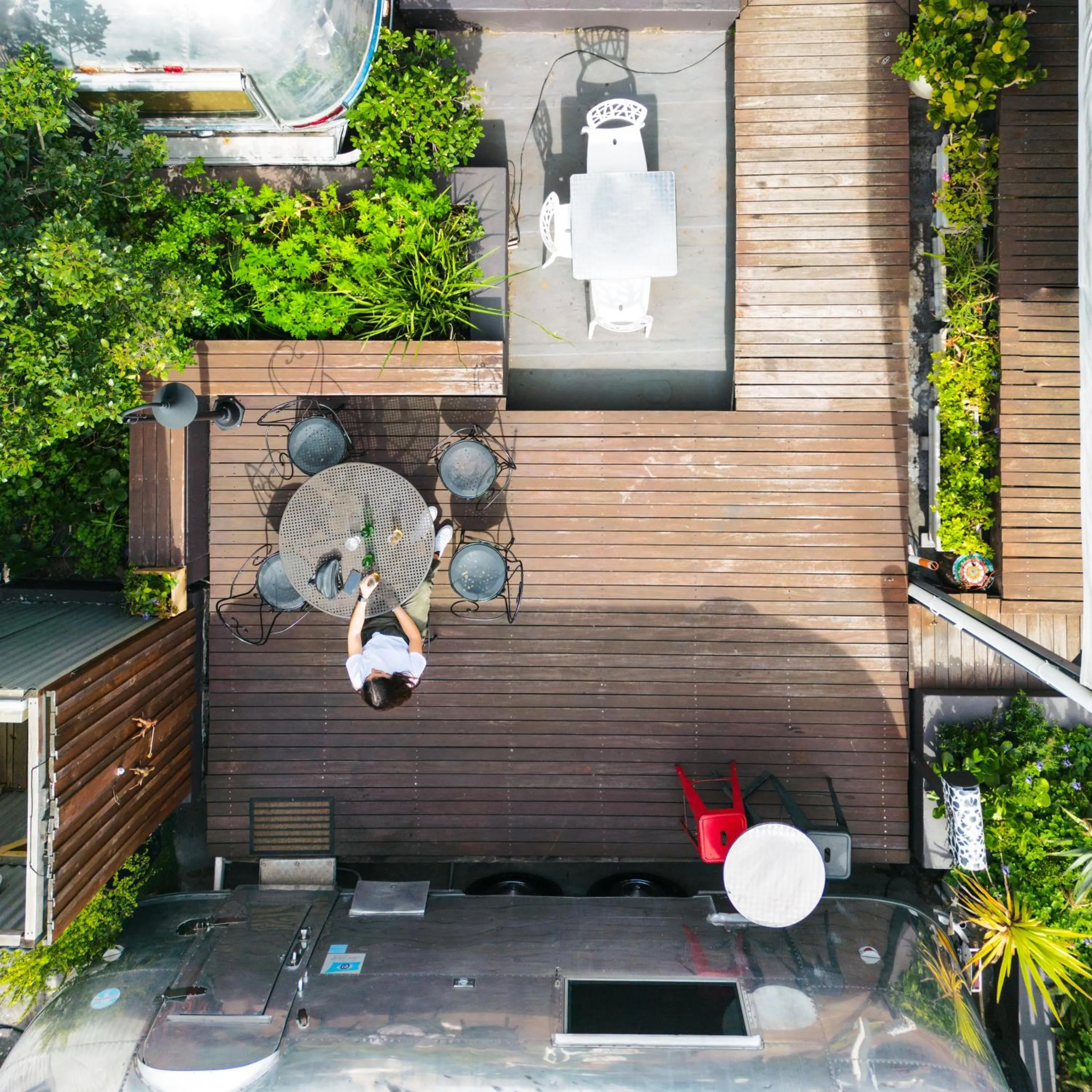 Patio in Grand Daddy Boutique Hotel