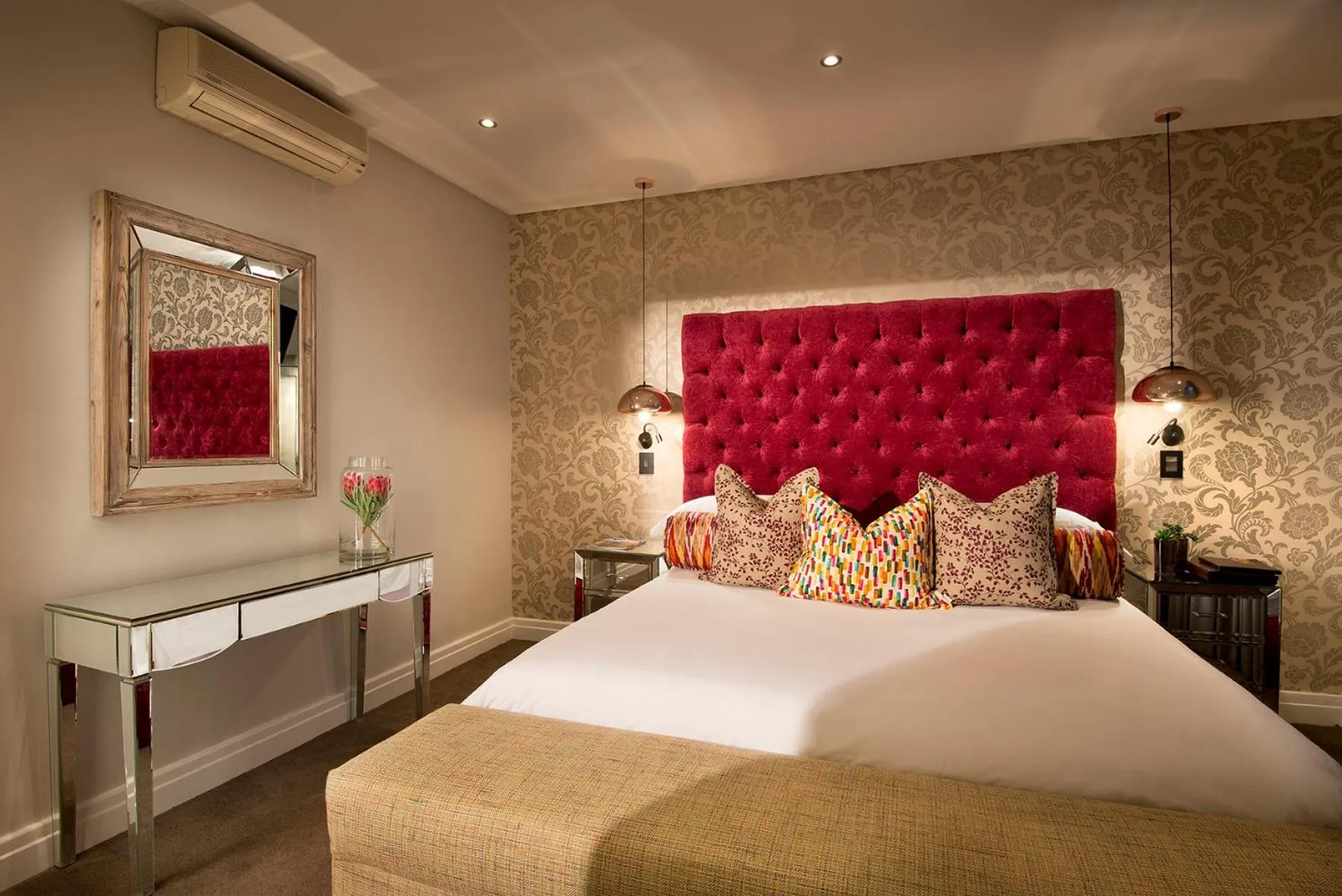 Bed in Grand Daddy Boutique Hotel