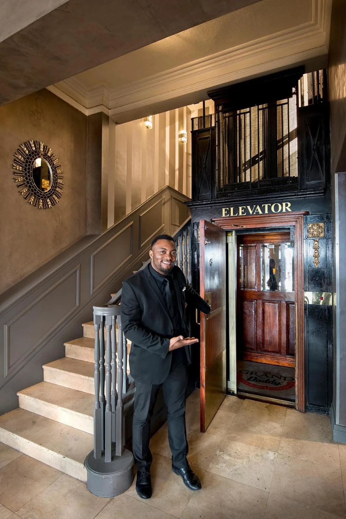 Staff in Grand Daddy Boutique Hotel