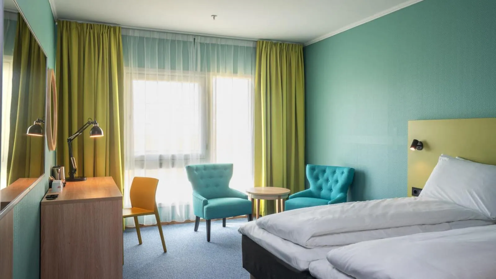 Photo of the whole room, Bed in Thon Hotel Verdal