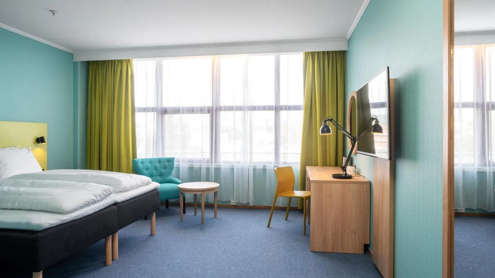 Bed in Thon Hotel Verdal