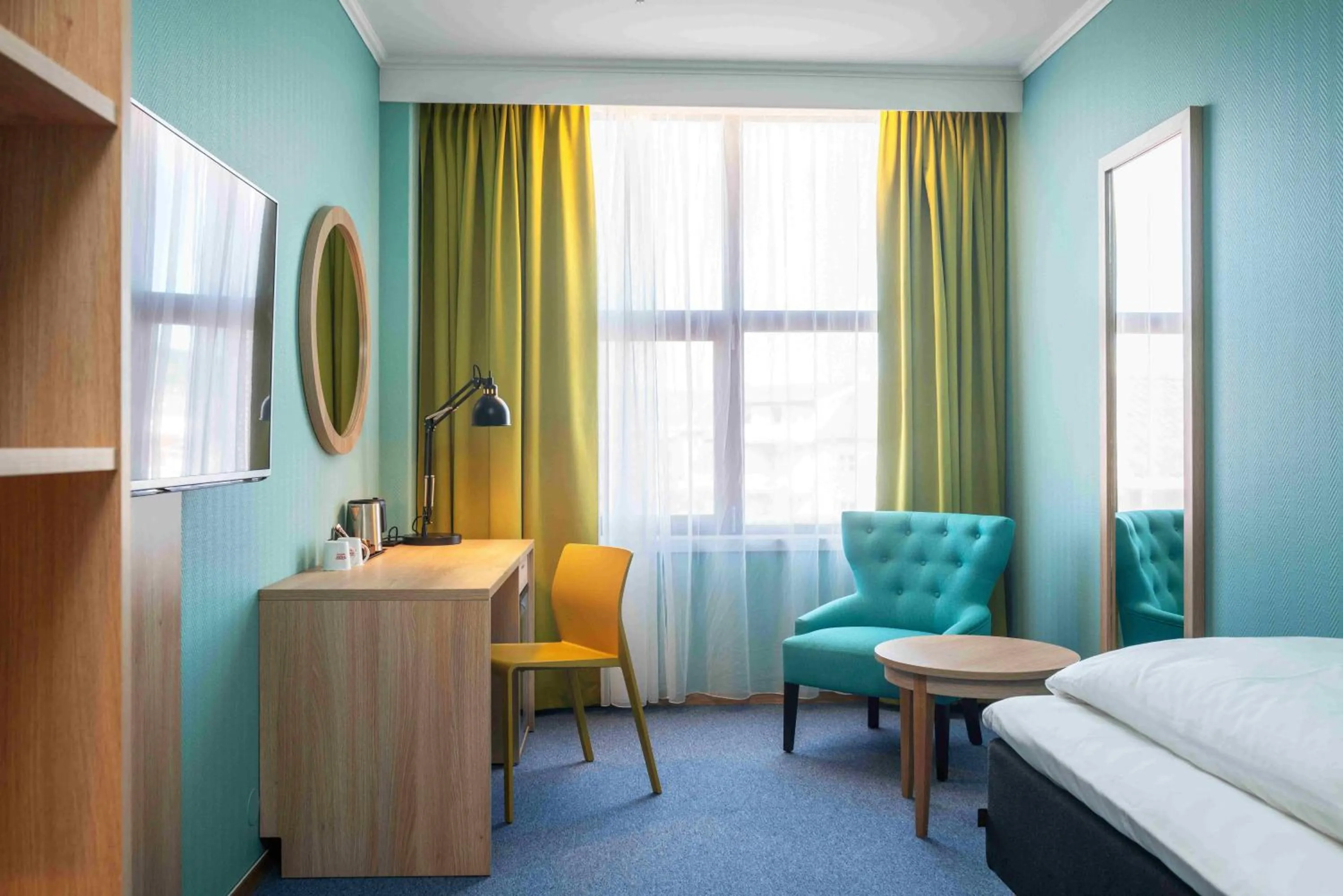 Photo of the whole room, Bed in Thon Hotel Verdal