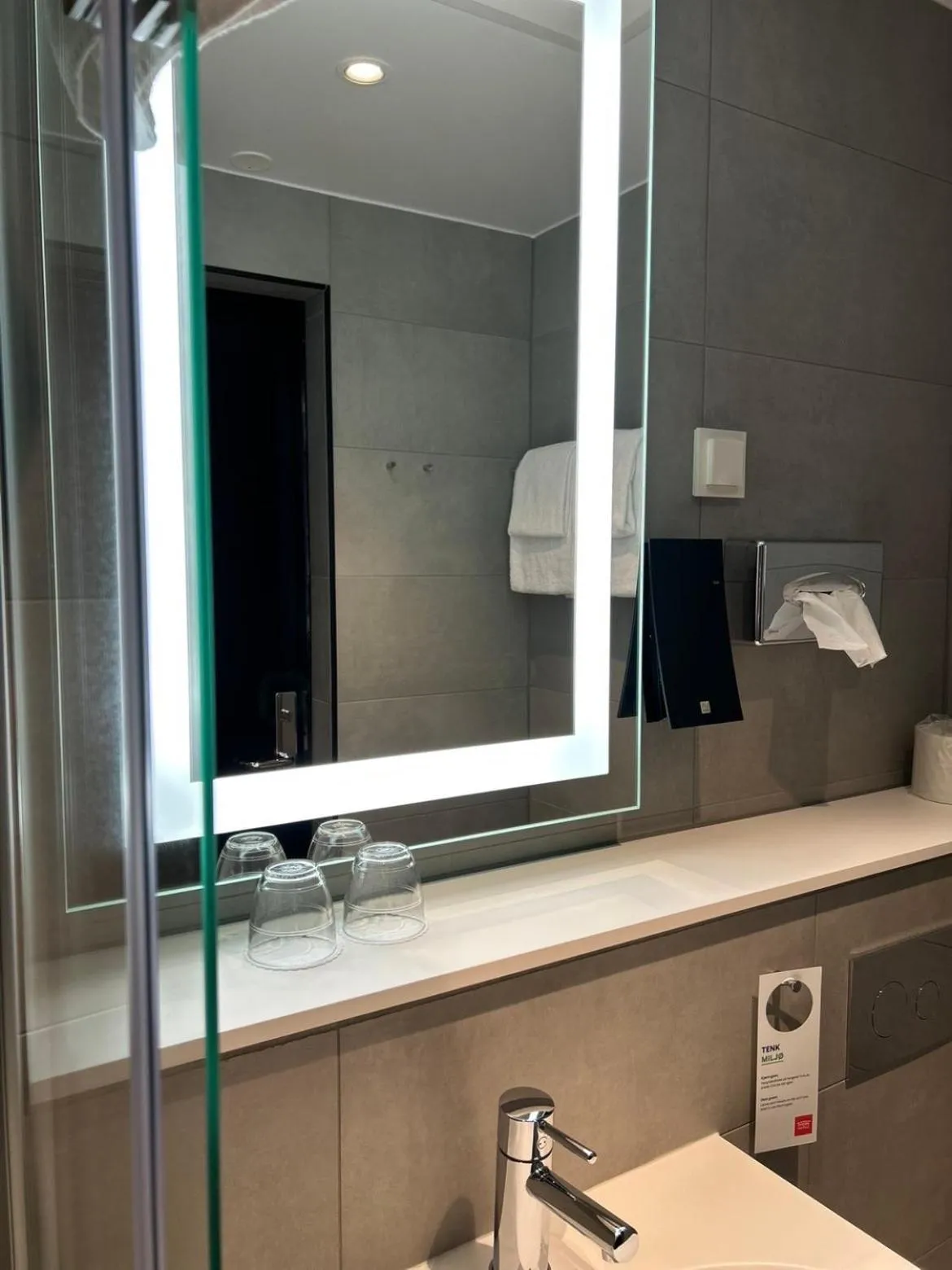 Bathroom in Thon Hotel Verdal