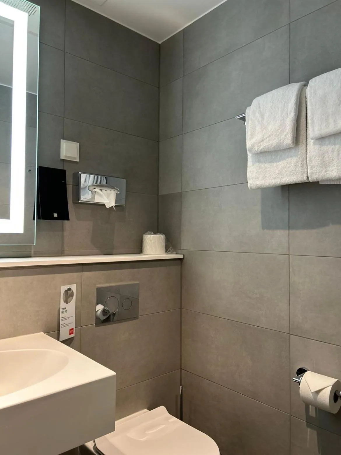 Toilet in Thon Hotel Verdal