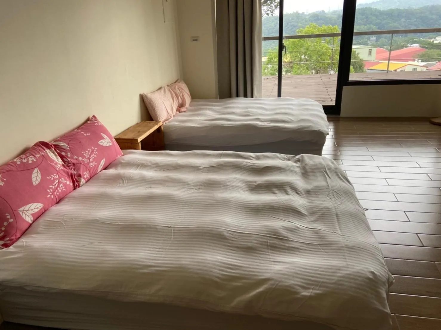 Bed in Sanyi Happiness B&B