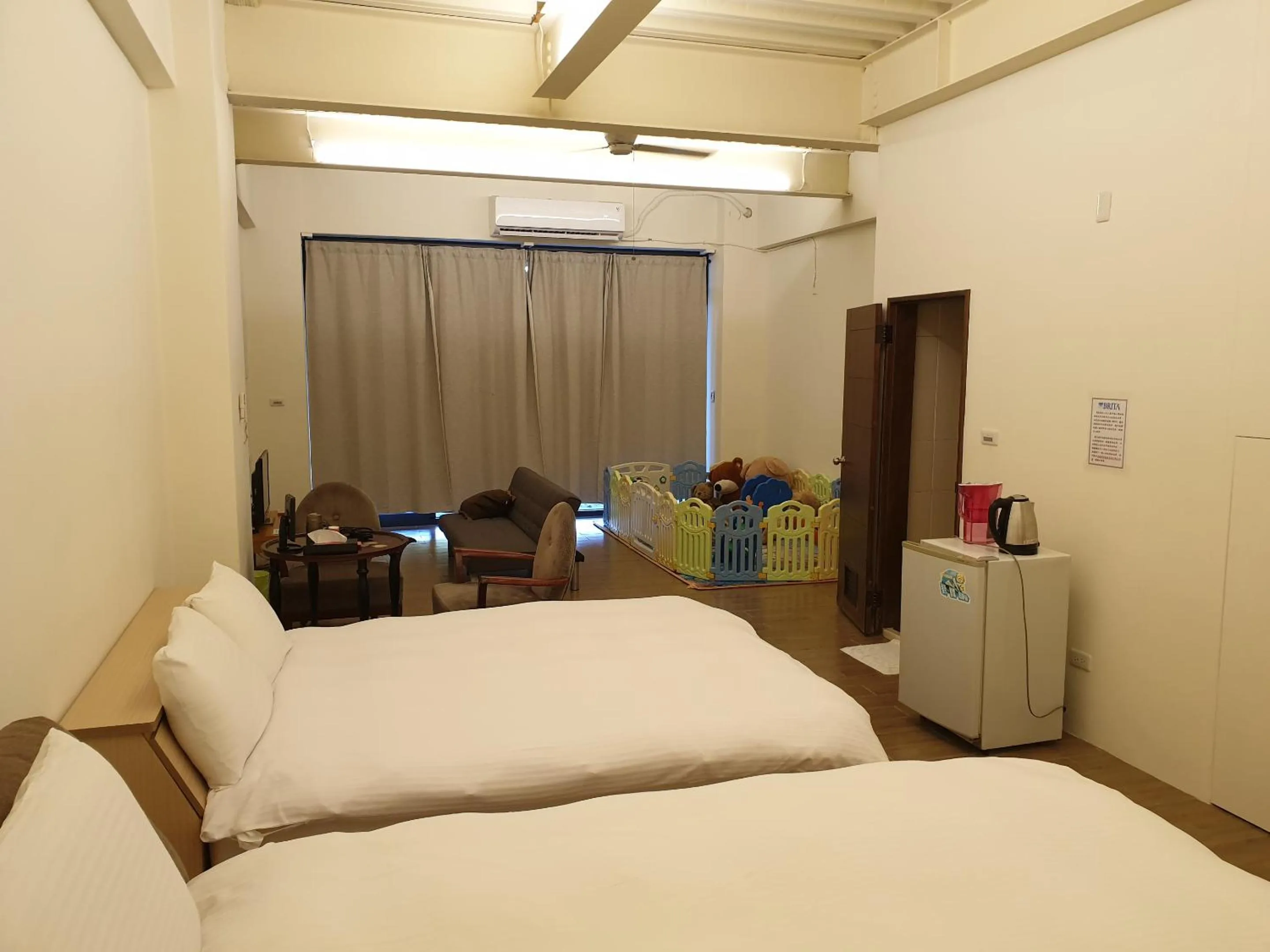 Bed in Sanyi Happiness B&B