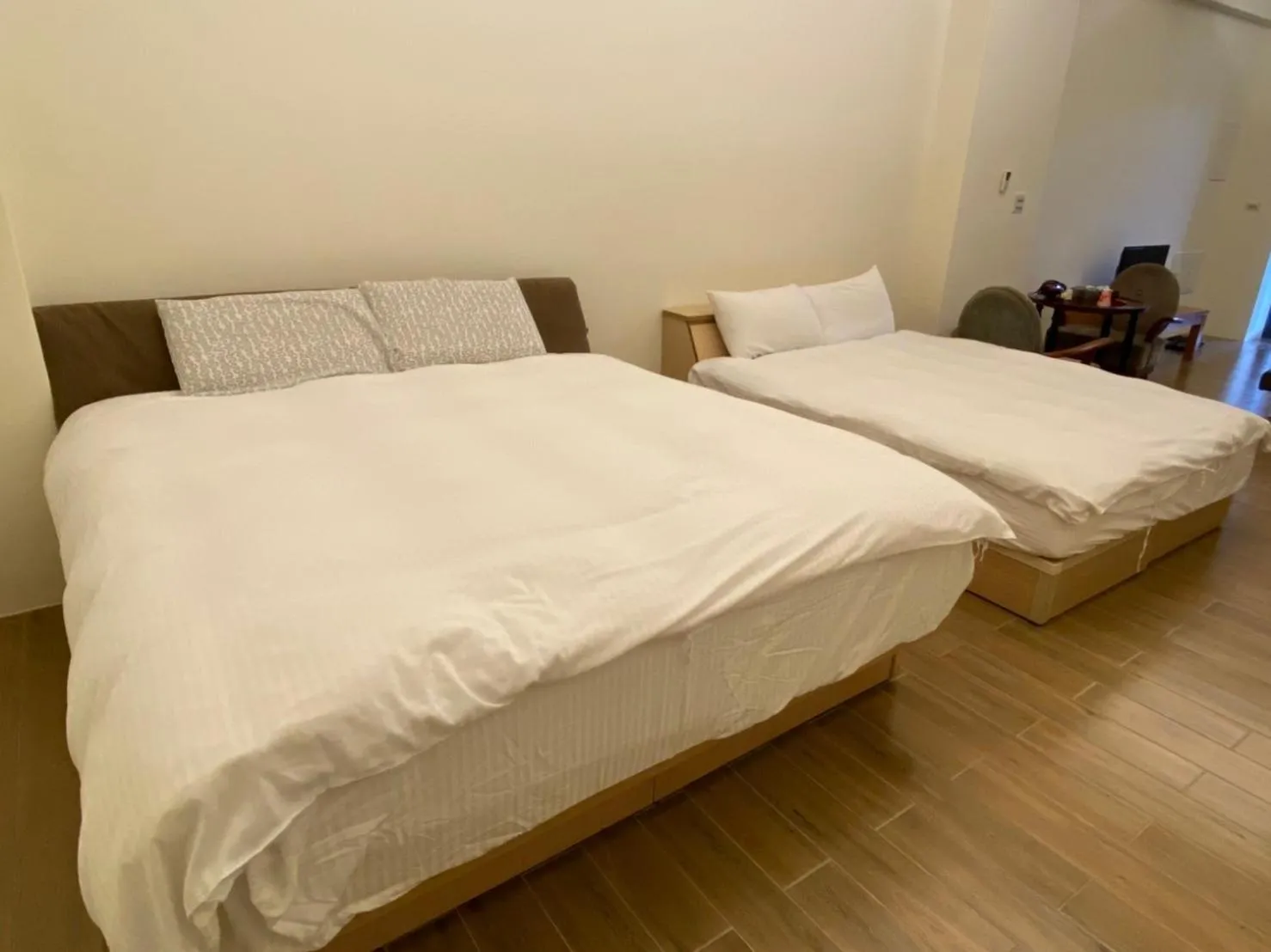 Bed in Sanyi Happiness B&B