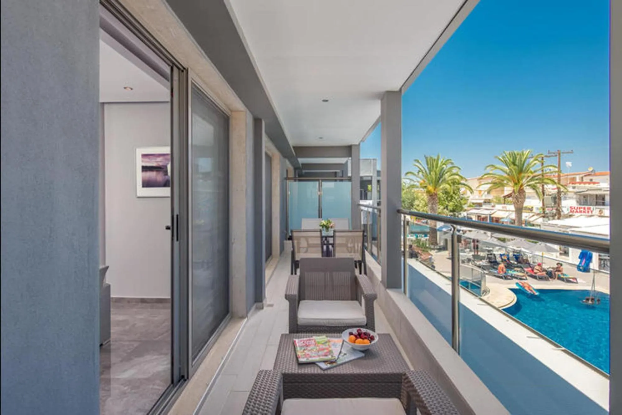 Balcony/Terrace in Dionysos Hotel & Suites