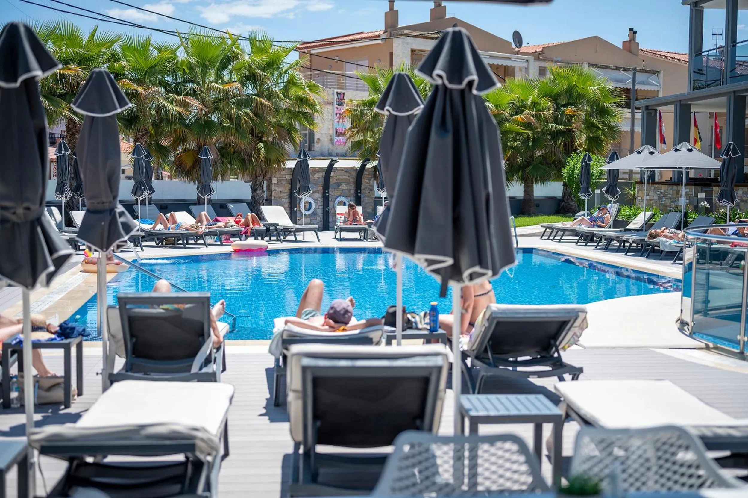Swimming pool in Dionysos Hotel & Suites