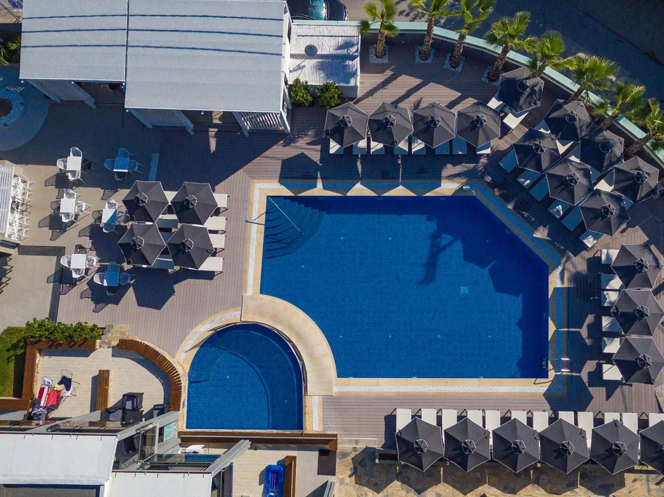 Swimming pool in Dionysos Hotel & Suites