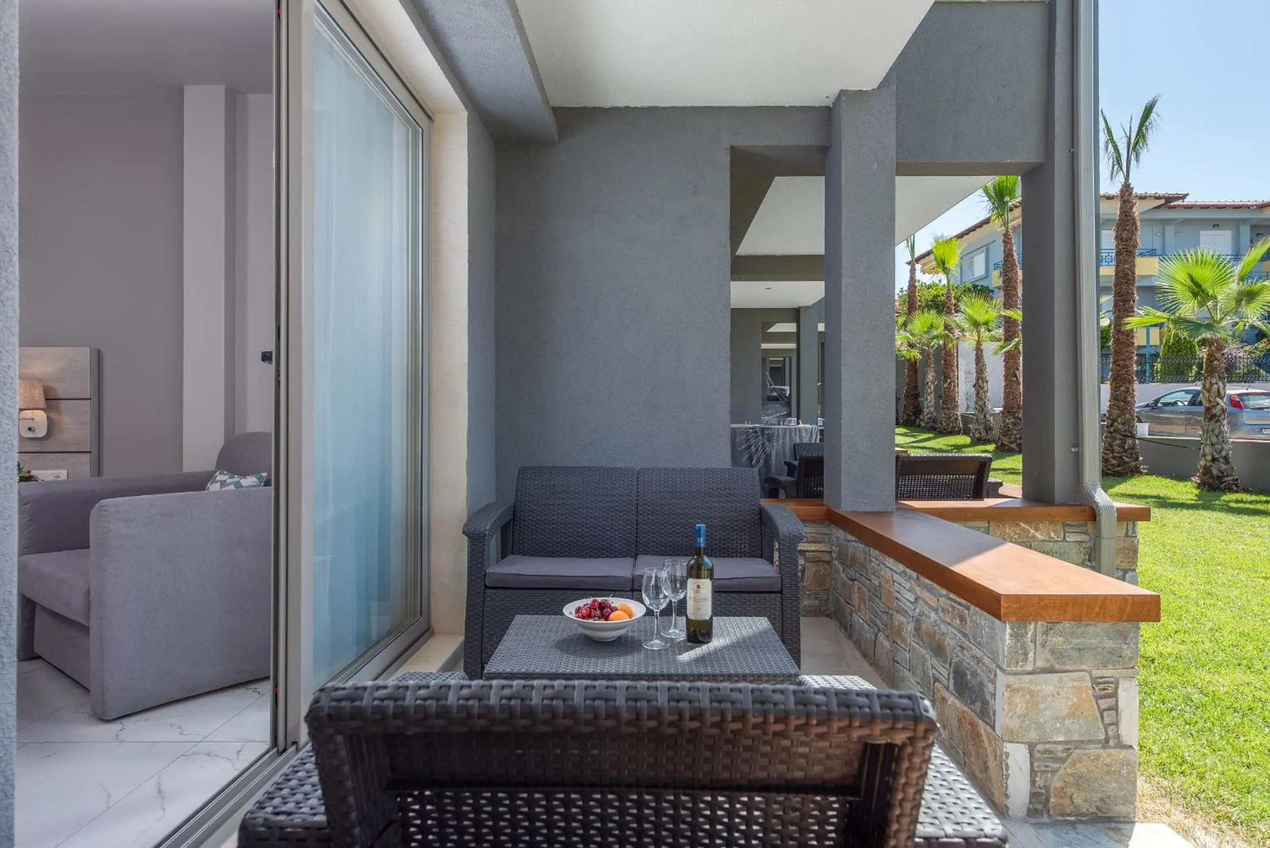 Balcony/Terrace in Dionysos Hotel & Suites