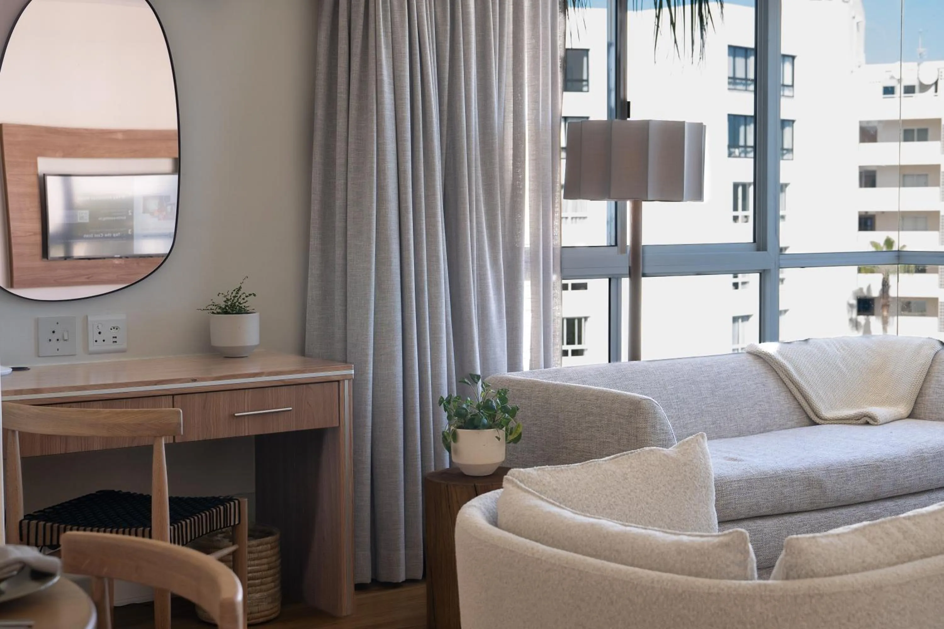 Living room in President Hotel